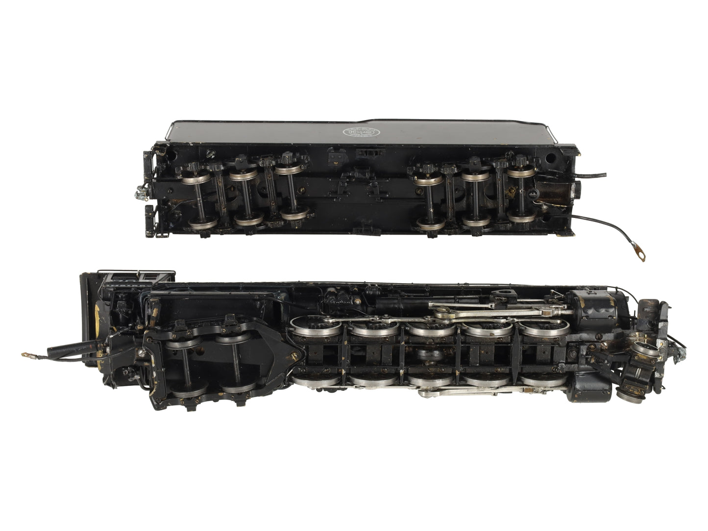 O Scale 2-Rail BRASS DMIR 2-10-4 E-4 Steam Locomotive & Tender #702 - Painted VG