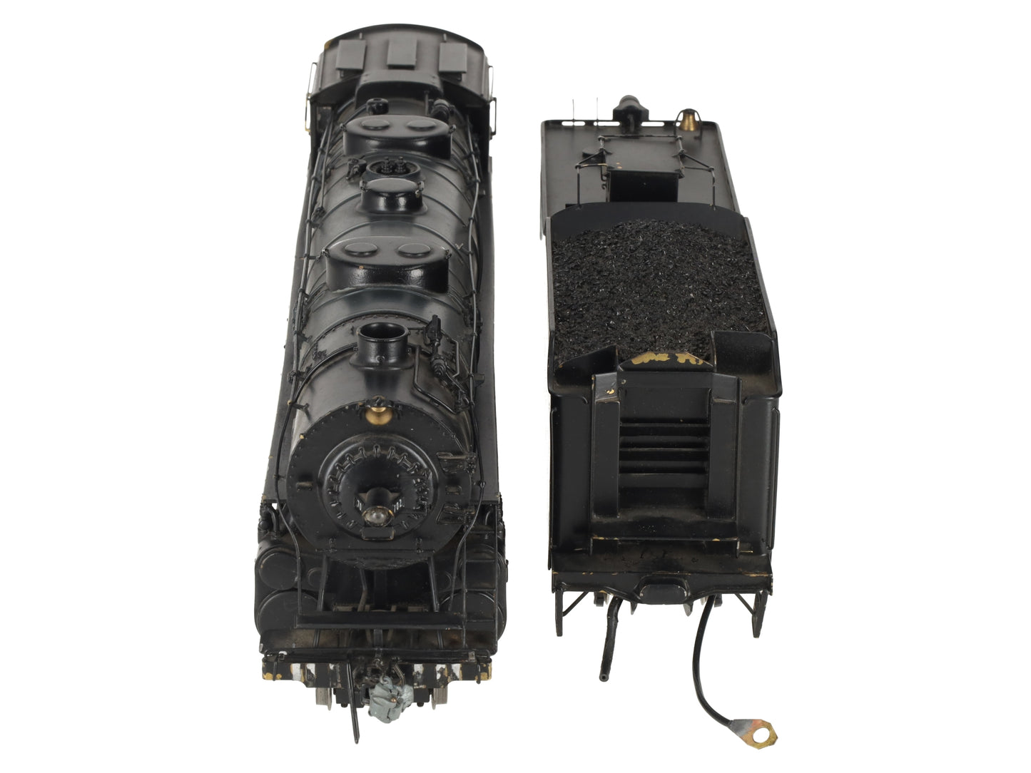 O Scale 2-Rail BRASS DMIR 2-10-4 E-4 Steam Locomotive & Tender #702 - Painted VG