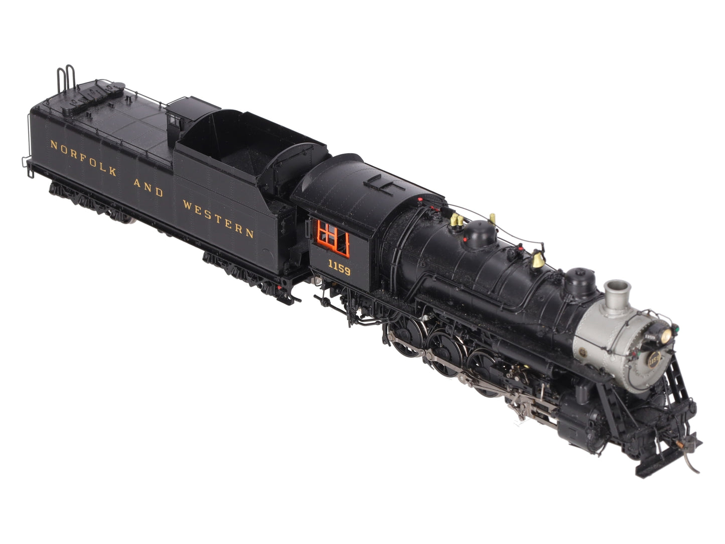 Precision Scale Co. 17734-1 HO BRASS N&W 4-8-0 M-2c Class Steam Loco & Tender EX/Box