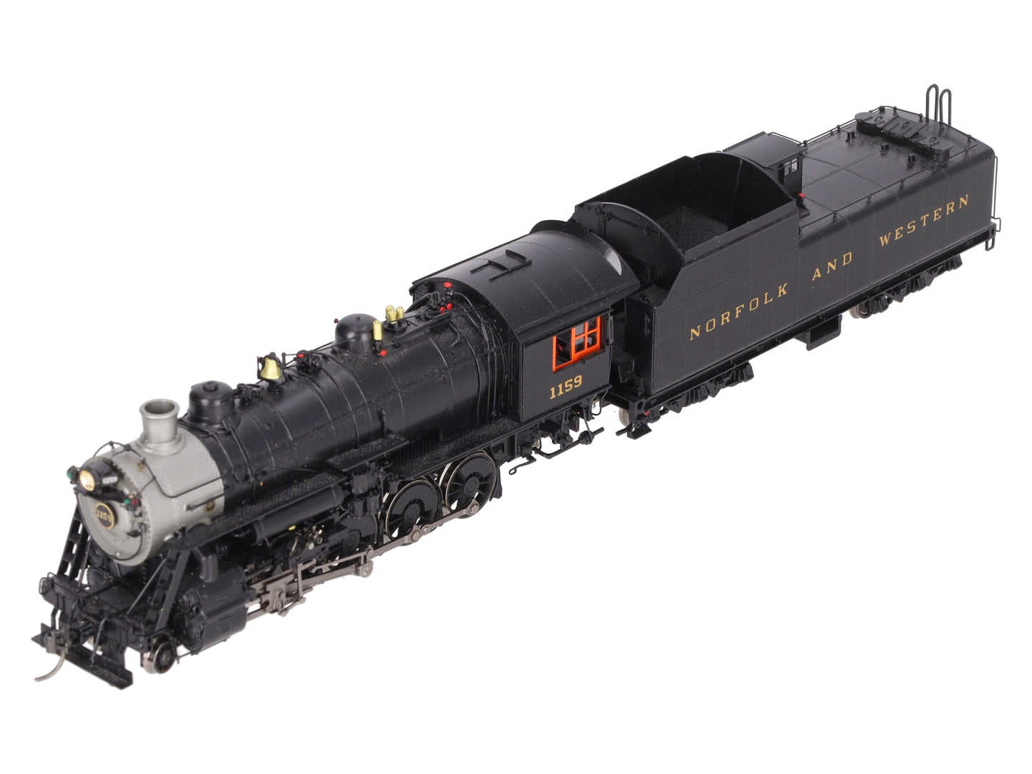 Precision Scale Co. 17734-1 HO BRASS N&W 4-8-0 M-2c Class Steam Loco & Tender EX/Box