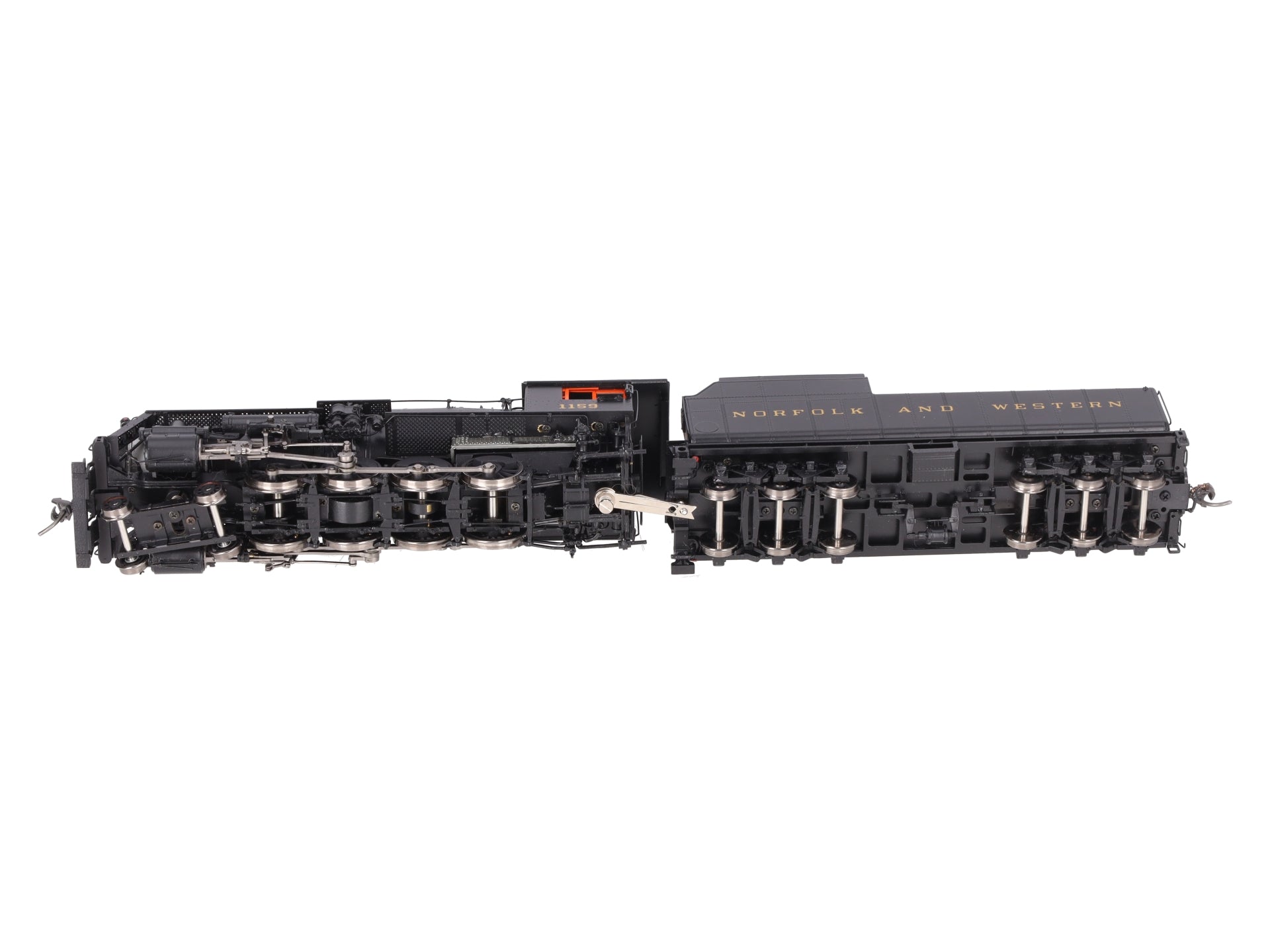 Precision Scale Co. 17734-1 HO BRASS N&W 4-8-0 M-2c Class Steam Loco & Tender EX/Box