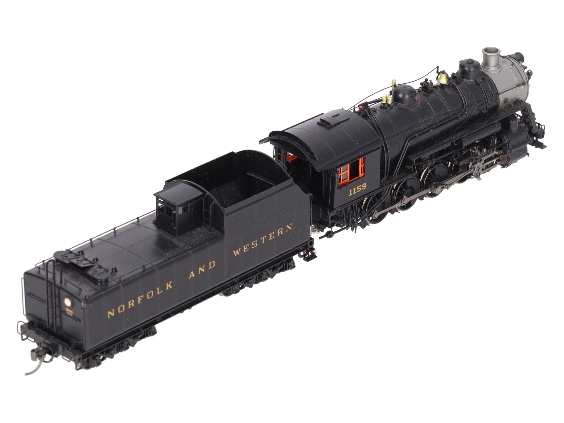 Precision Scale Co. 17734-1 HO BRASS N&W 4-8-0 M-2c Class Steam Loco & Tender EX/Box
