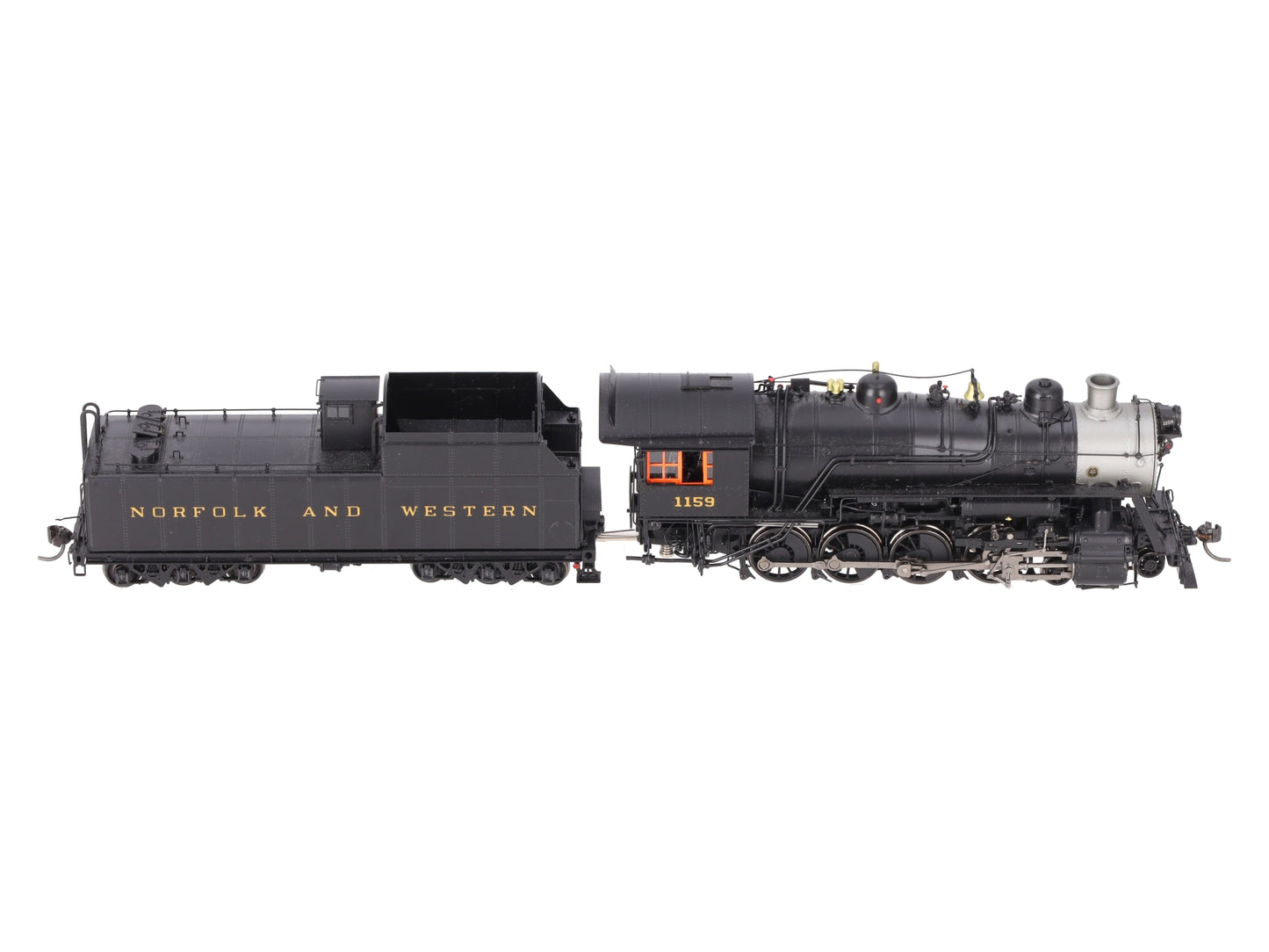 Precision Scale Co. 17734-1 HO BRASS N&W 4-8-0 M-2c Class Steam Loco & Tender EX/Box