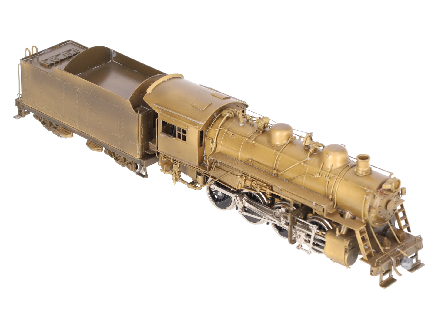 United Models HO BRASS Baltimore & Ohio 2-8-0 Class E-27ca Steam Engine & Tender EX/Box