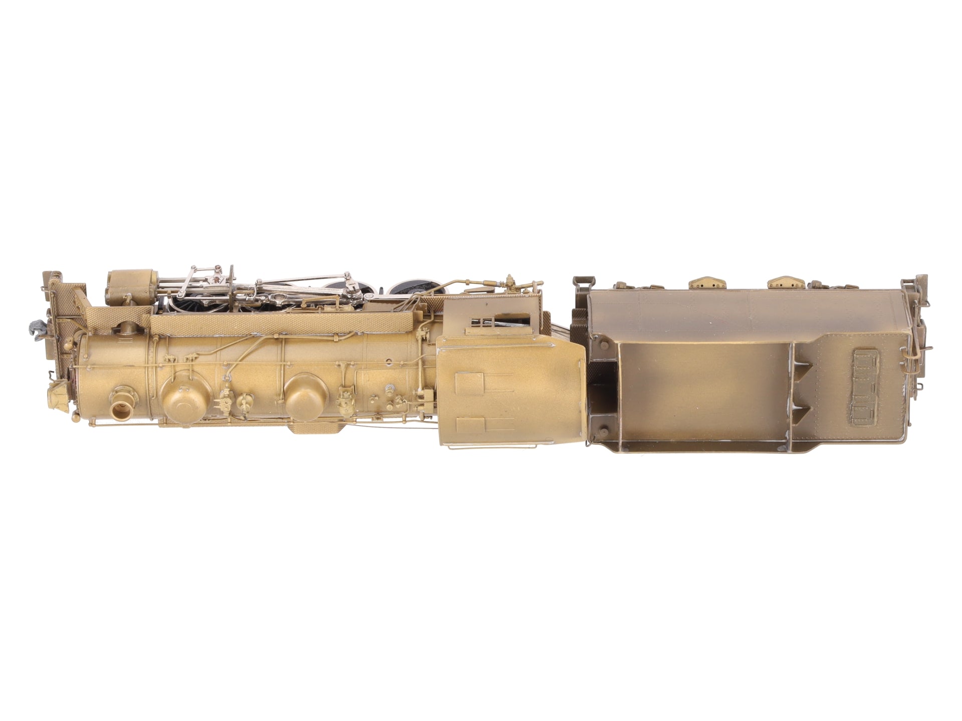 United Models HO BRASS Baltimore & Ohio 2-8-0 Class E-27ca Steam Engine & Tender EX/Box