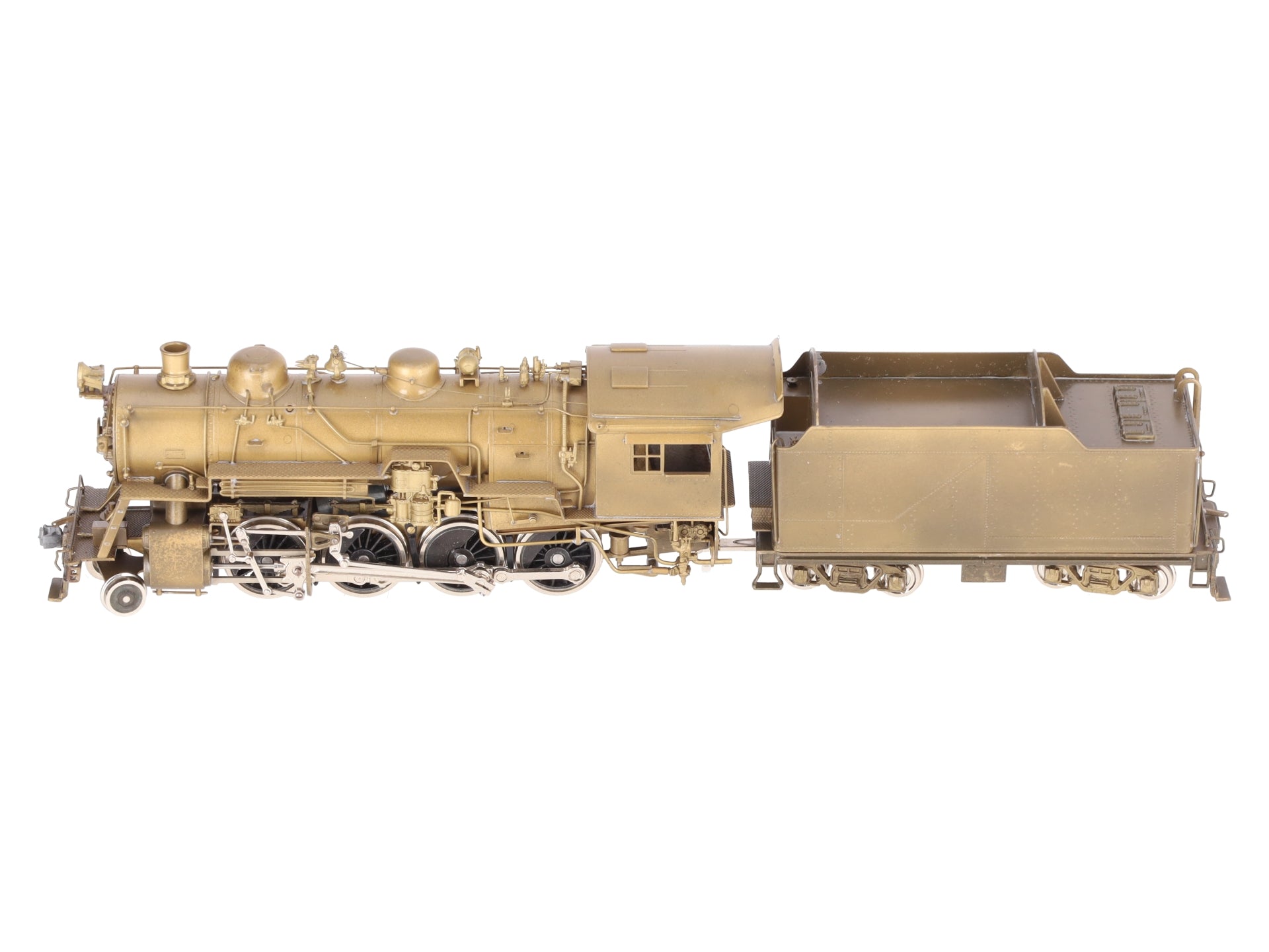 United Models HO BRASS Baltimore & Ohio 2-8-0 Class E-27ca Steam Engine & Tender EX/Box