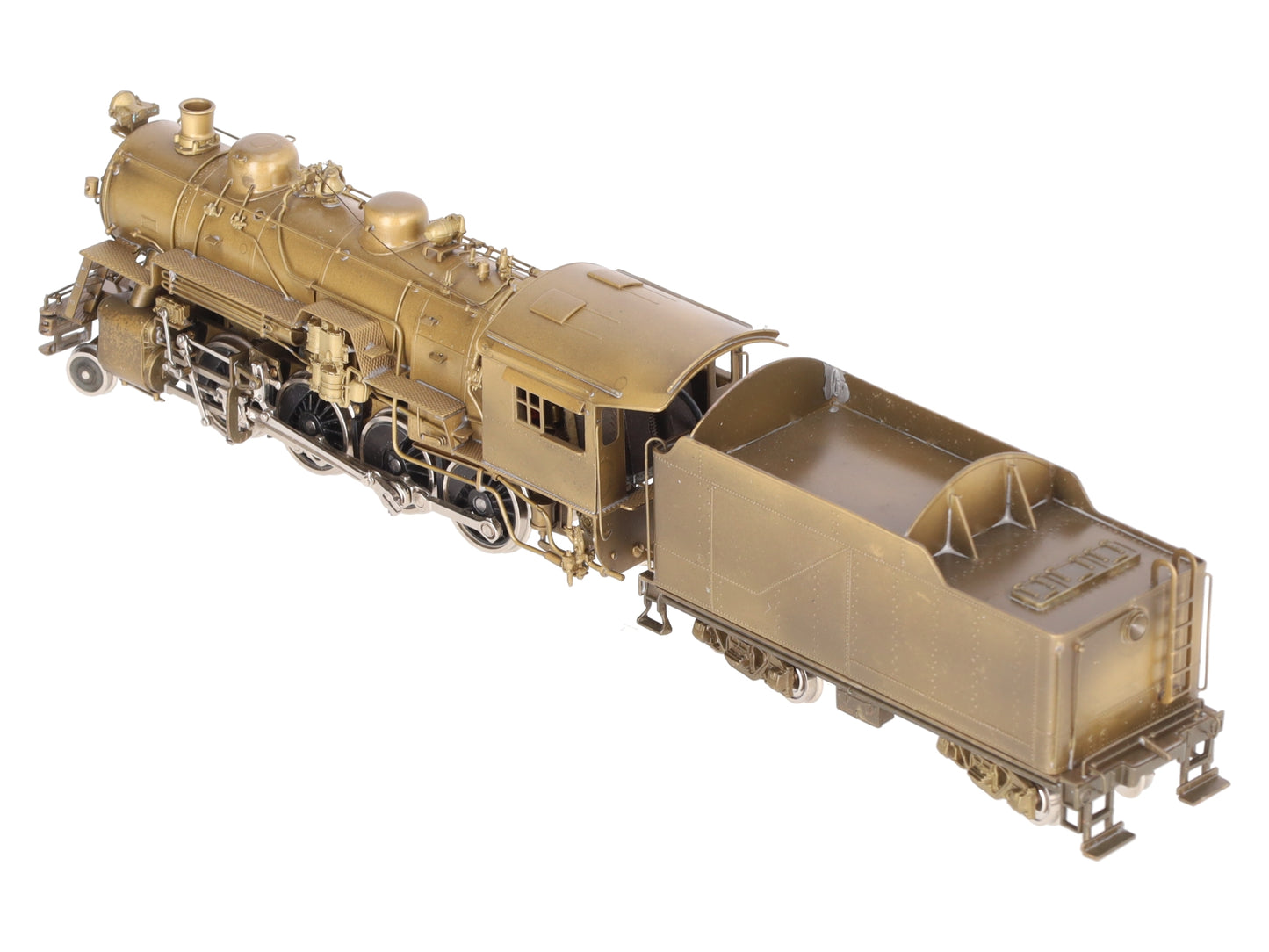 United Models HO BRASS Baltimore & Ohio 2-8-0 Class E-27ca Steam Engine & Tender EX/Box