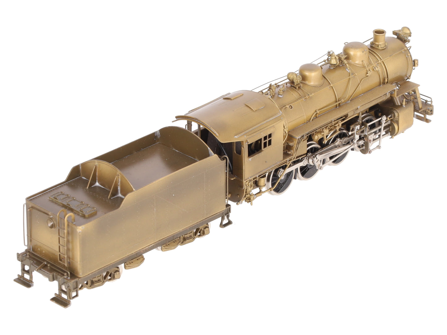 United Models HO BRASS Baltimore & Ohio 2-8-0 Class E-27ca Steam Engine & Tender EX/Box