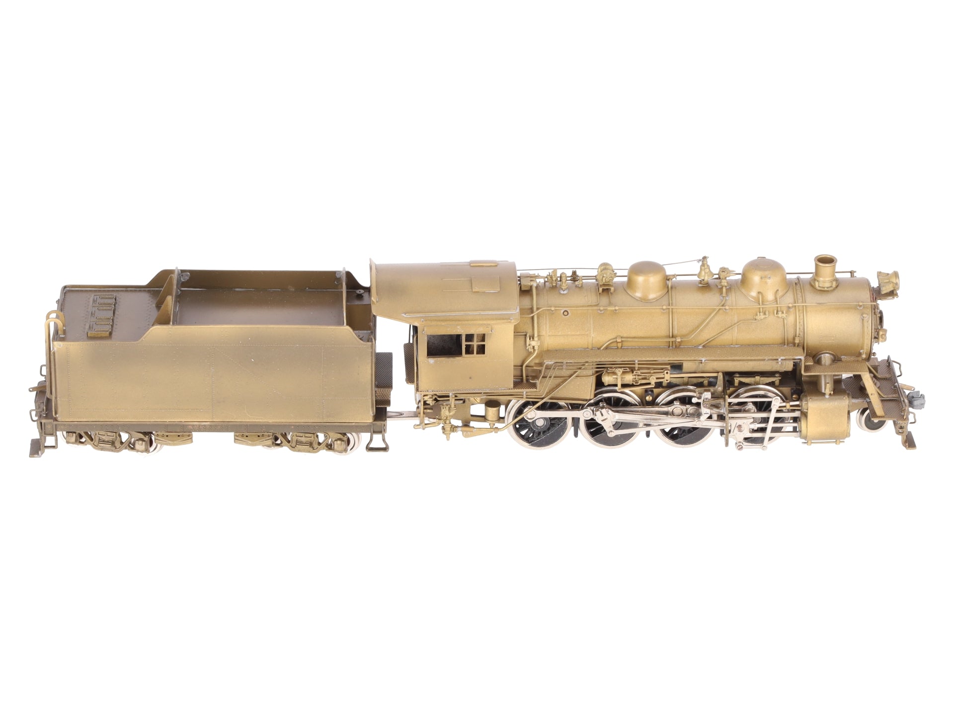 United Models HO BRASS Baltimore & Ohio 2-8-0 Class E-27ca Steam Engine & Tender EX/Box