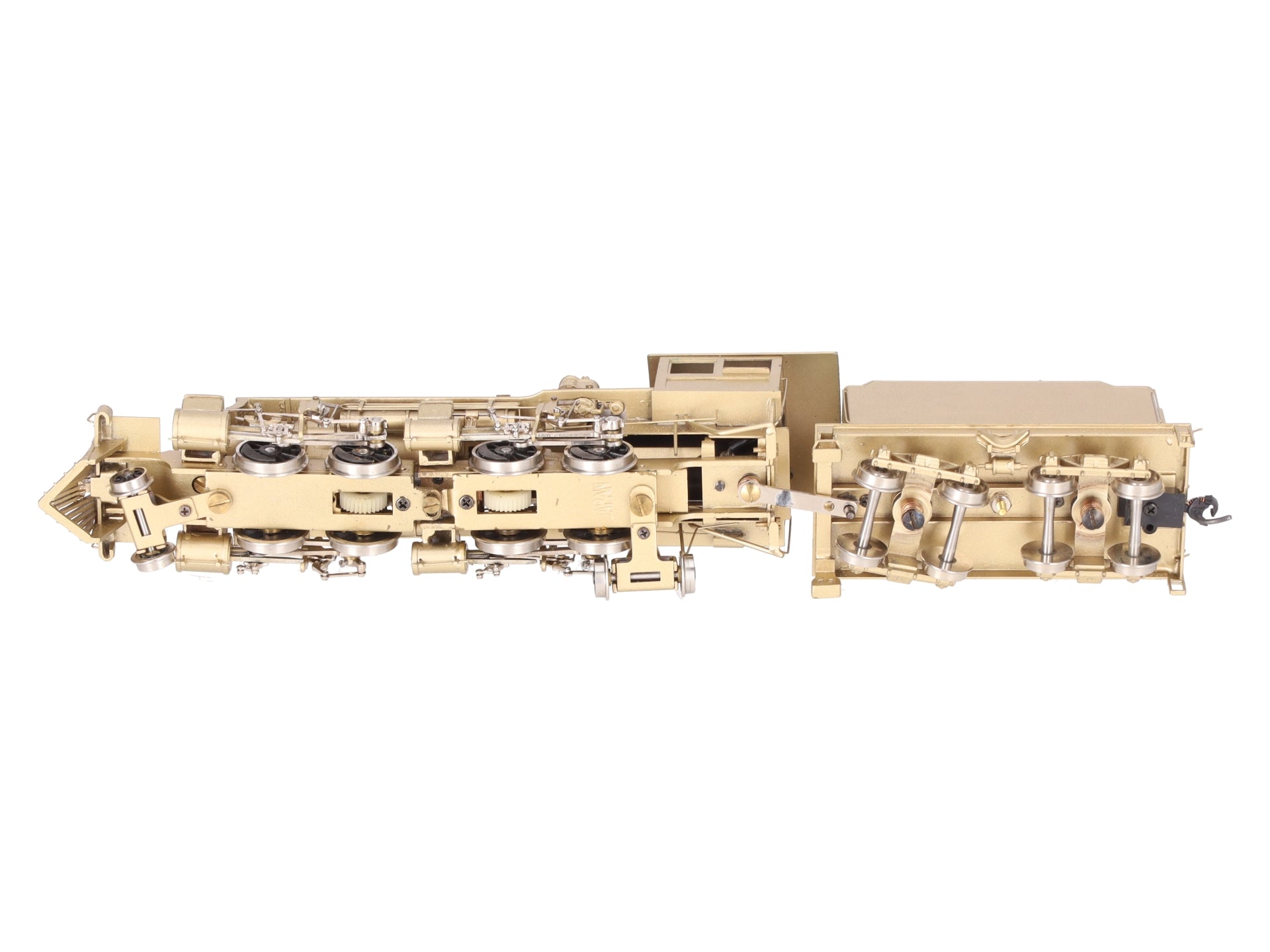 Gem Models IM-105 BRASS HO Baldwin Mallet 2-4-4-2 Steam Locomotive & Tender EX/Box