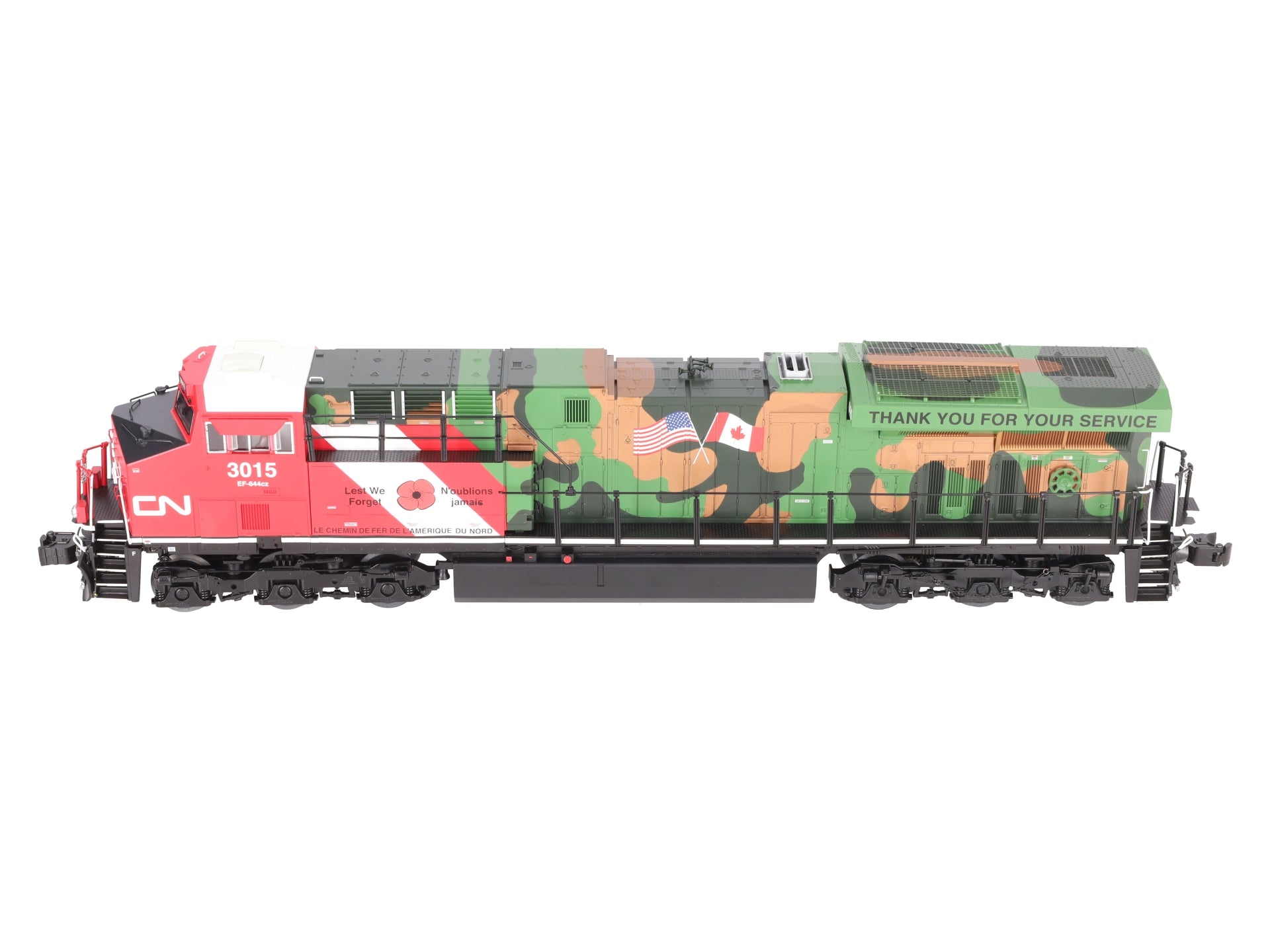 Lionel 2233491 O Canadian National Veterans ES44AC Diesel Locomotive #3015 LN/Box