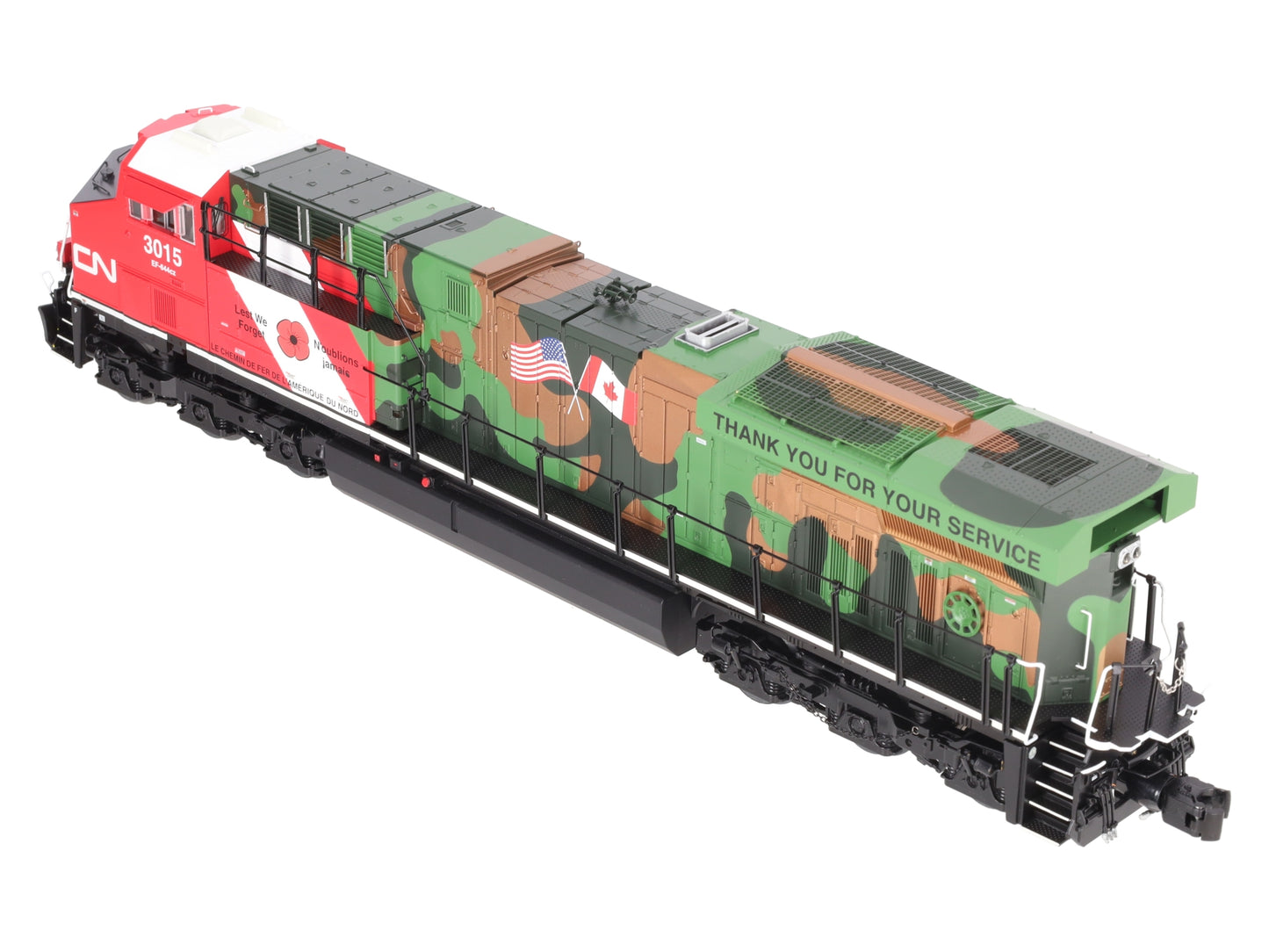 Lionel 2233491 O Canadian National Veterans ES44AC Diesel Locomotive #3015 LN/Box