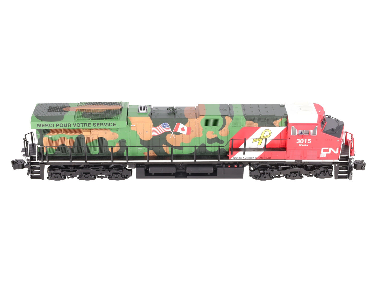 Lionel 2233491 O Canadian National Veterans ES44AC Diesel Locomotive #3015 LN/Box