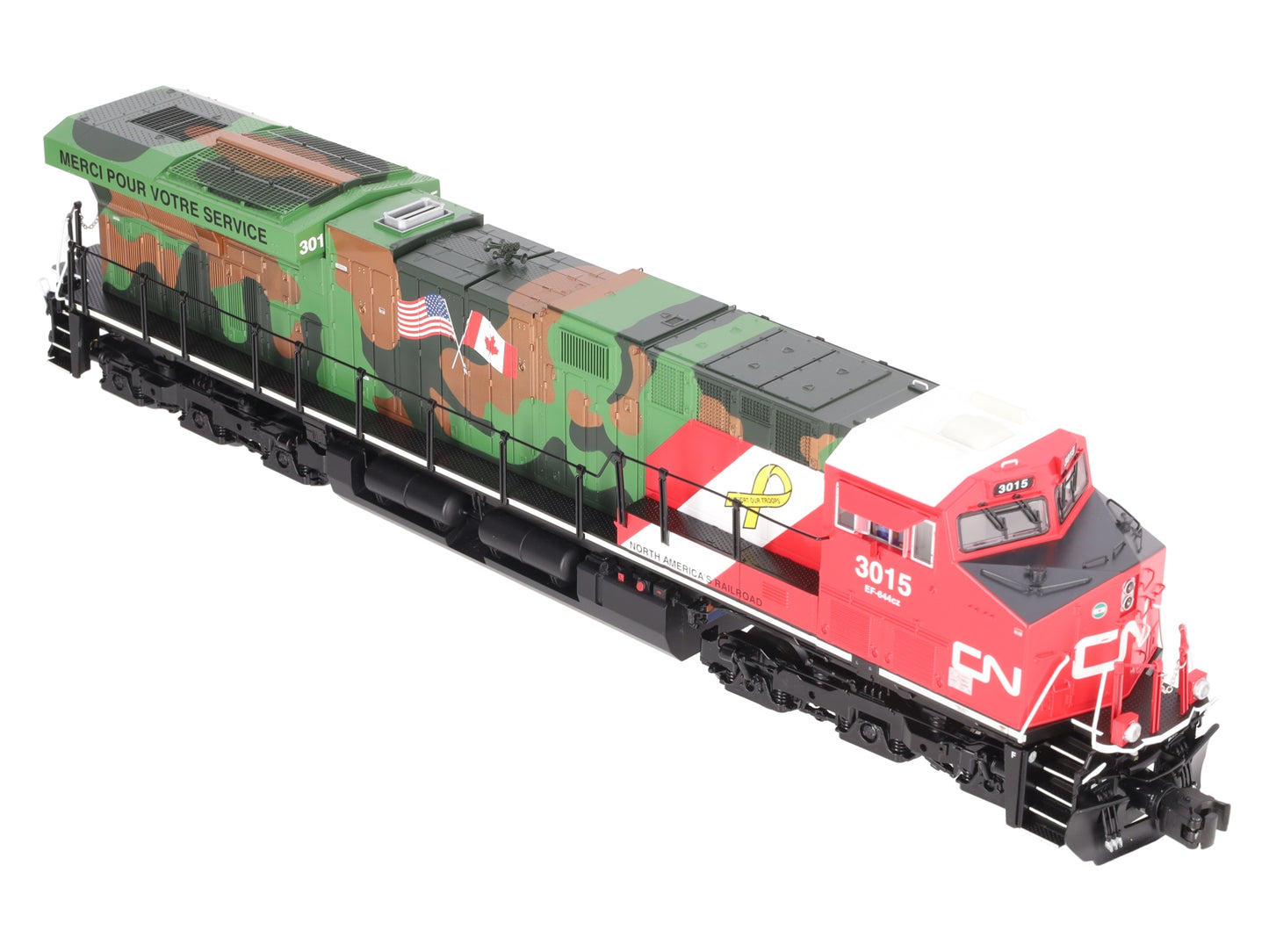 Lionel 2233491 O Canadian National Veterans ES44AC Diesel Locomotive #3015 LN/Box