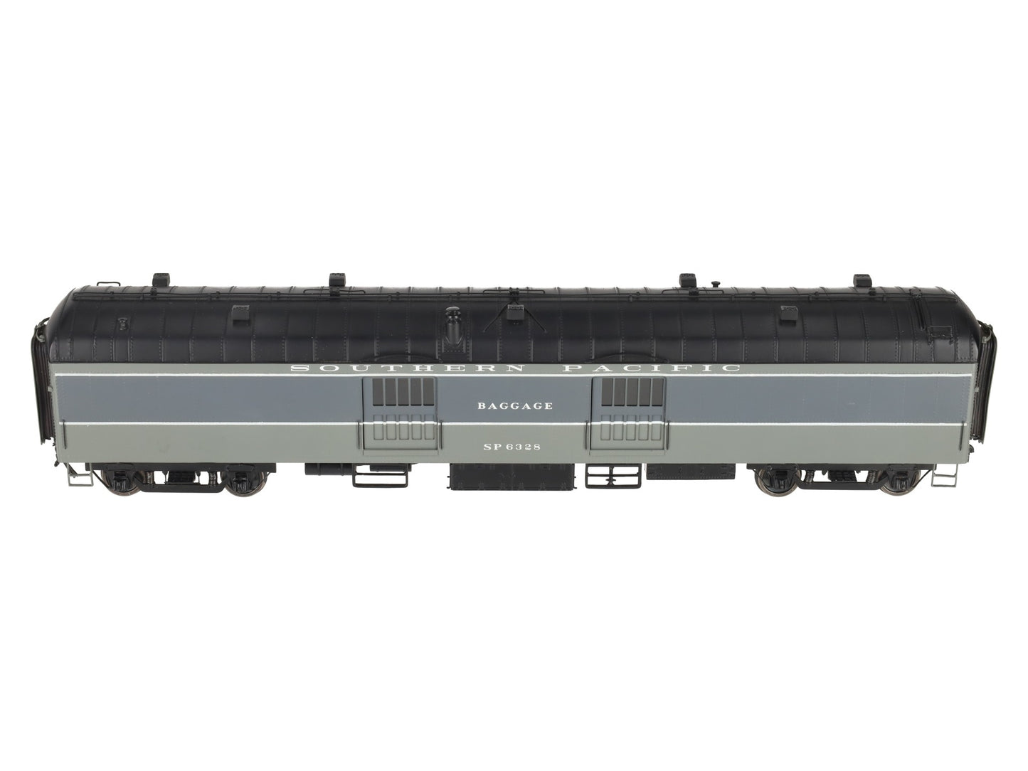 3rd Rail O 2-Rail Brass Southern Pacific 70' Harriman Baggage #6331 EX/Box
