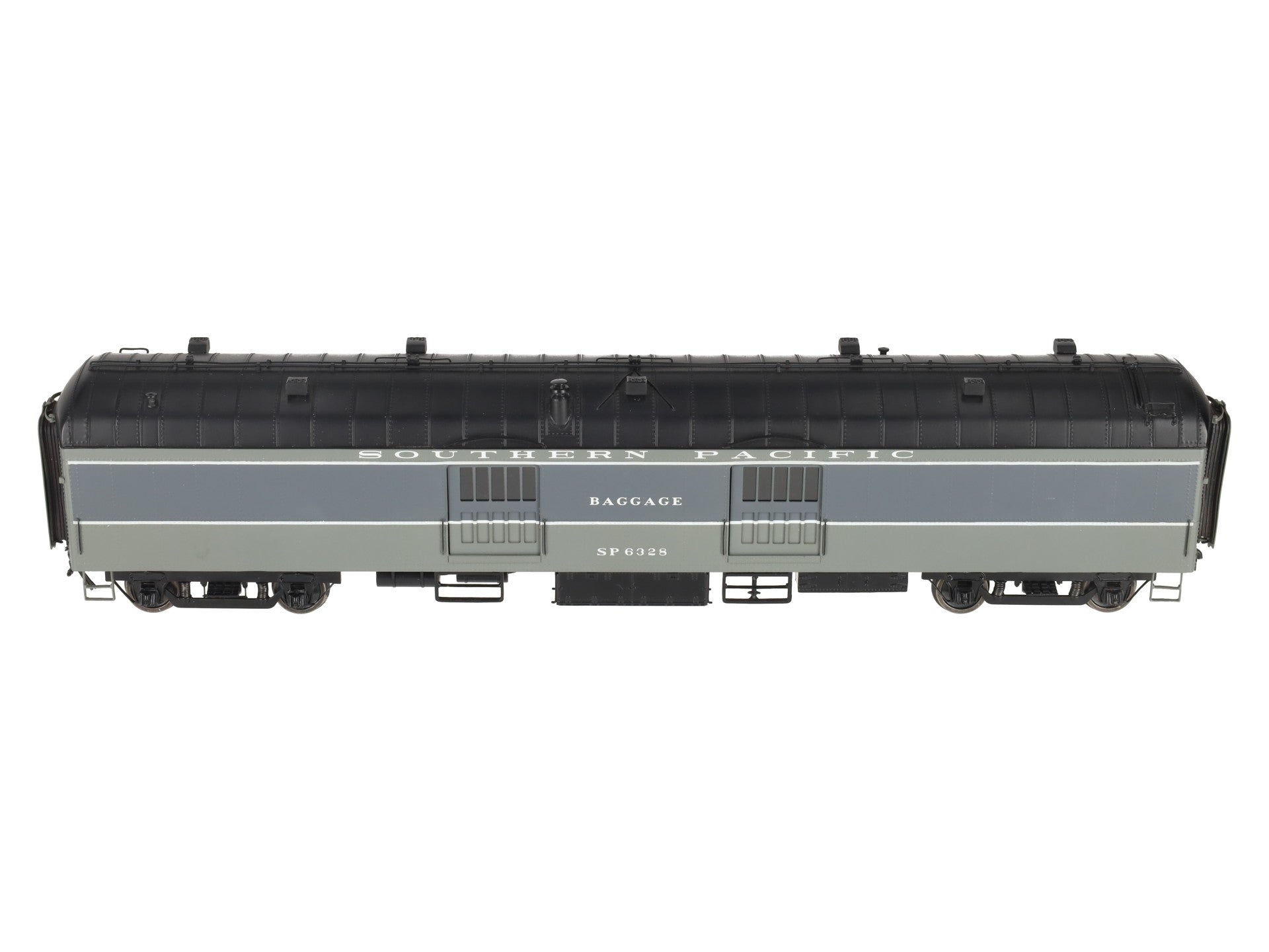 3rd Rail O 2-Rail Brass Southern Pacific 70' Harriman Baggage #6331 EX/Box