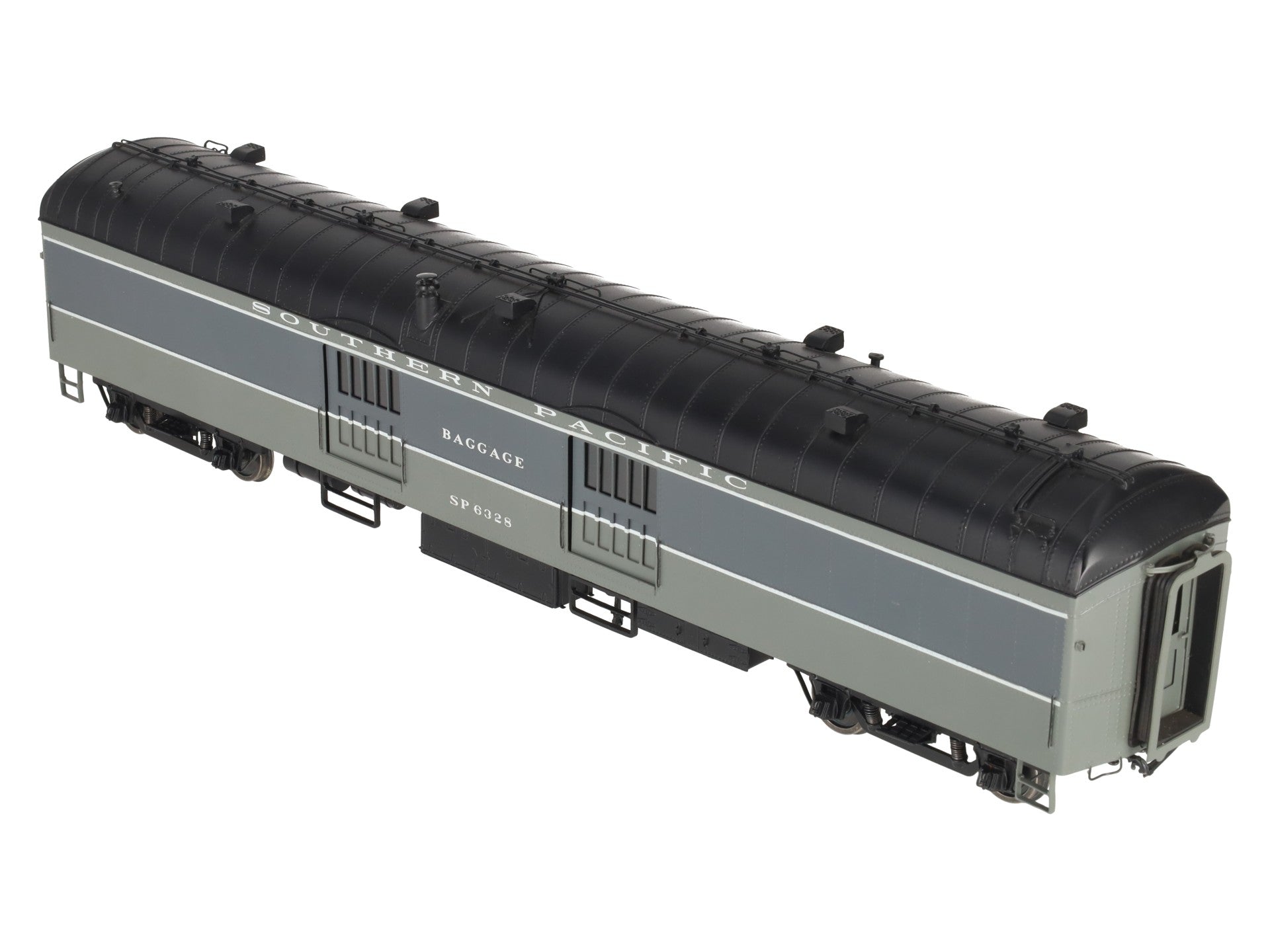 3rd Rail O 2-Rail Brass Southern Pacific 70' Harriman Baggage #6331 EX/Box