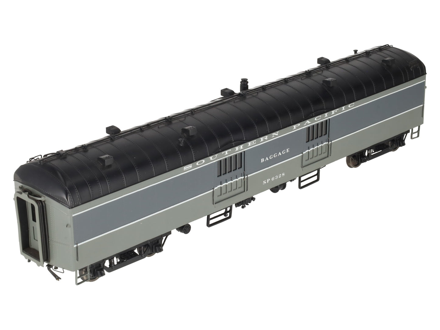 3rd Rail O 2-Rail Brass Southern Pacific 70' Harriman Baggage #6331 EX/Box