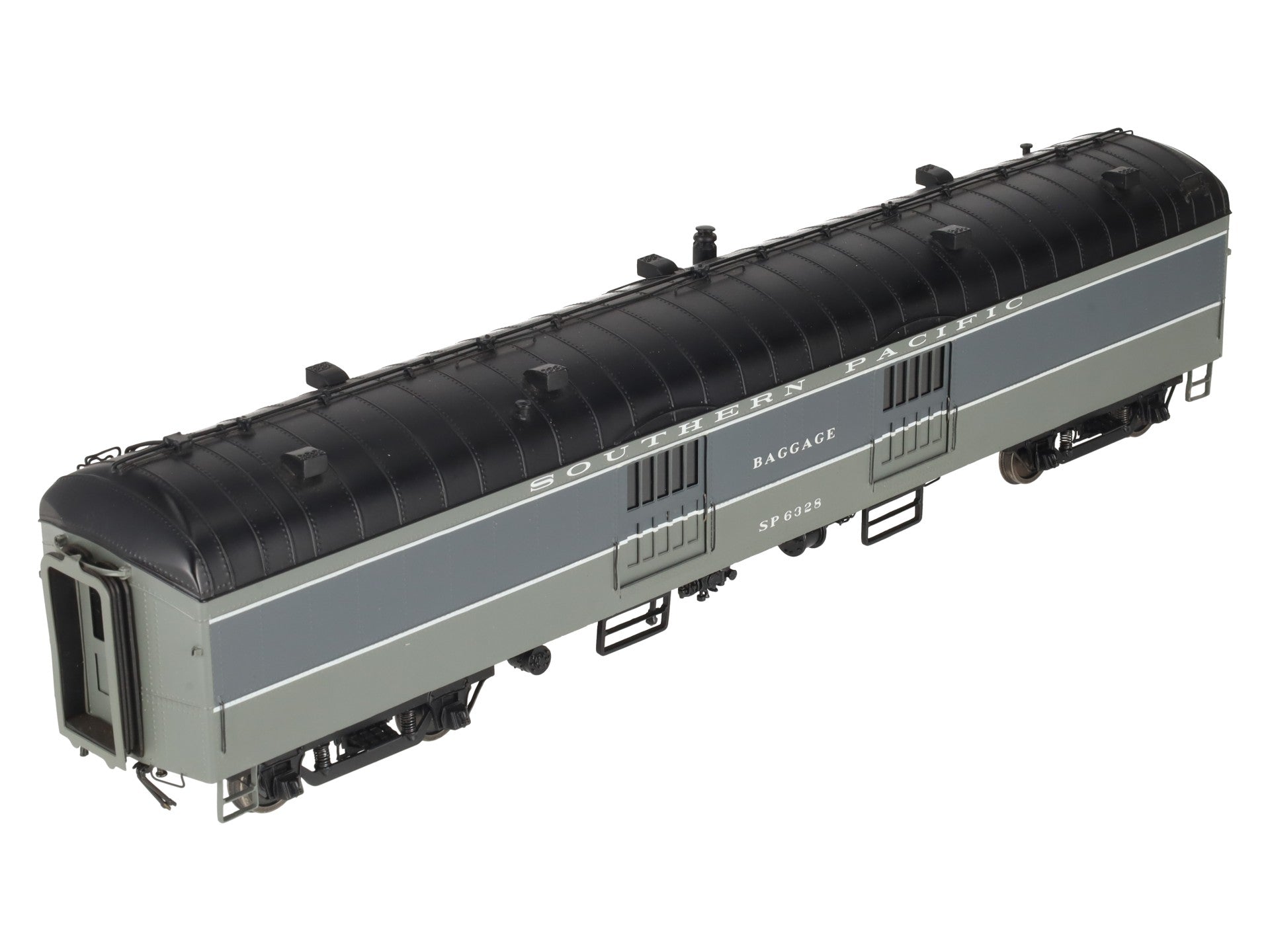 3rd Rail O 2-Rail Brass Southern Pacific 70' Harriman Baggage #6331 EX/Box