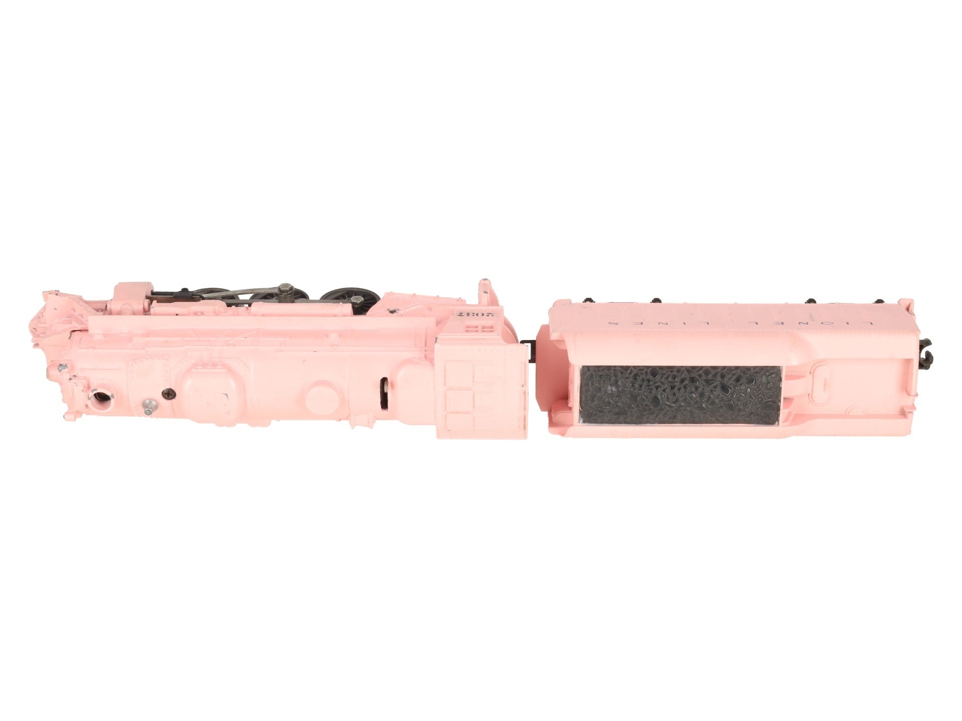 Lionel 2037-500 Vintage O Girls 2-6-4 Pink Steam Locomotive and Tender VG