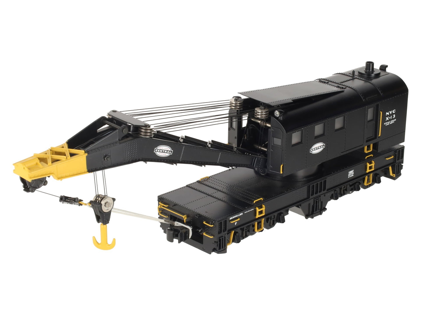 Lionel 6-19897 O Gauge New York Central TMCC Operating Crane Car #X-13 EX/Box