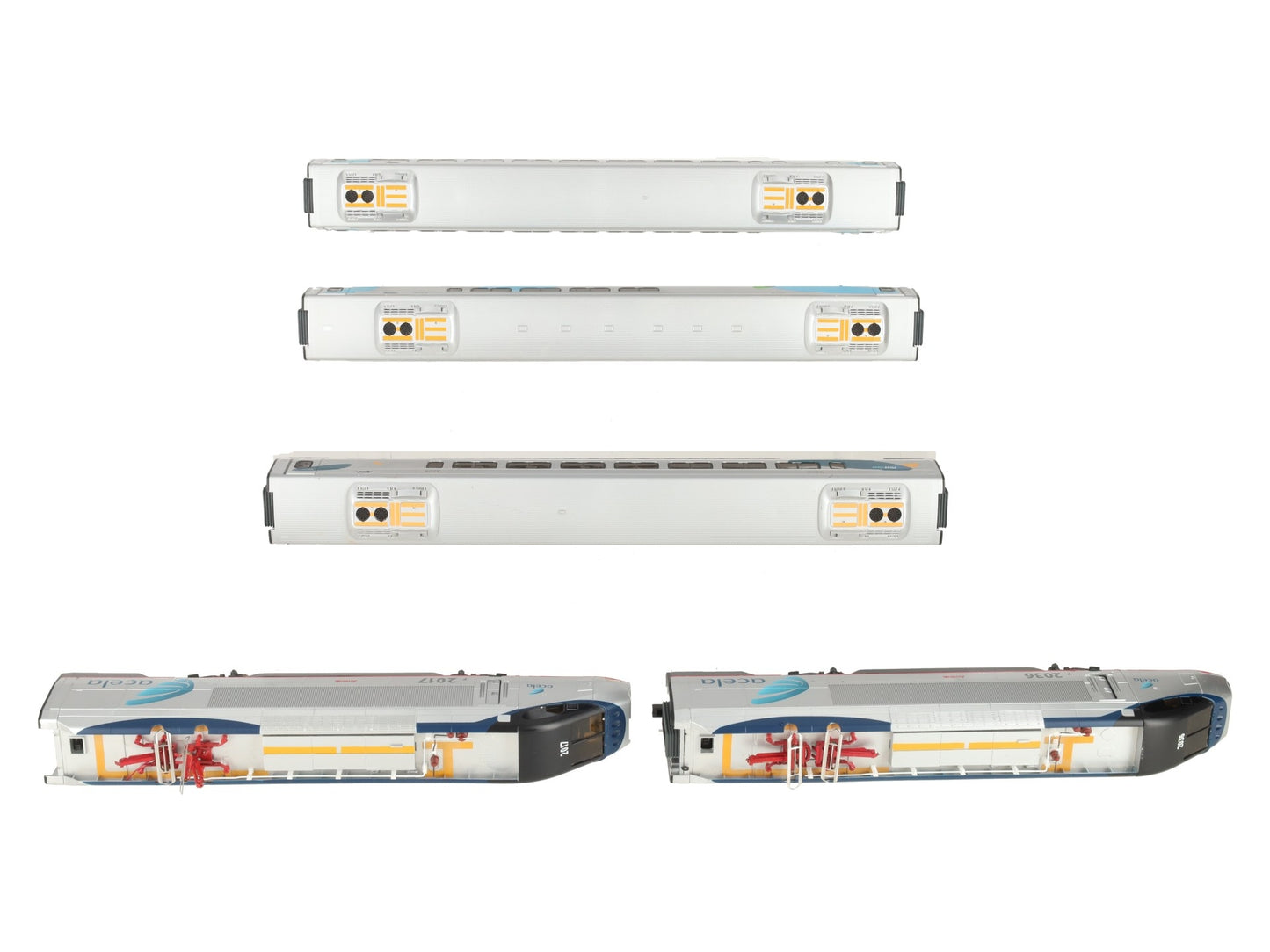 Bachmann 01202 HO Scale Amtrak "Acela" Express High-Speed Electric Train Set EX