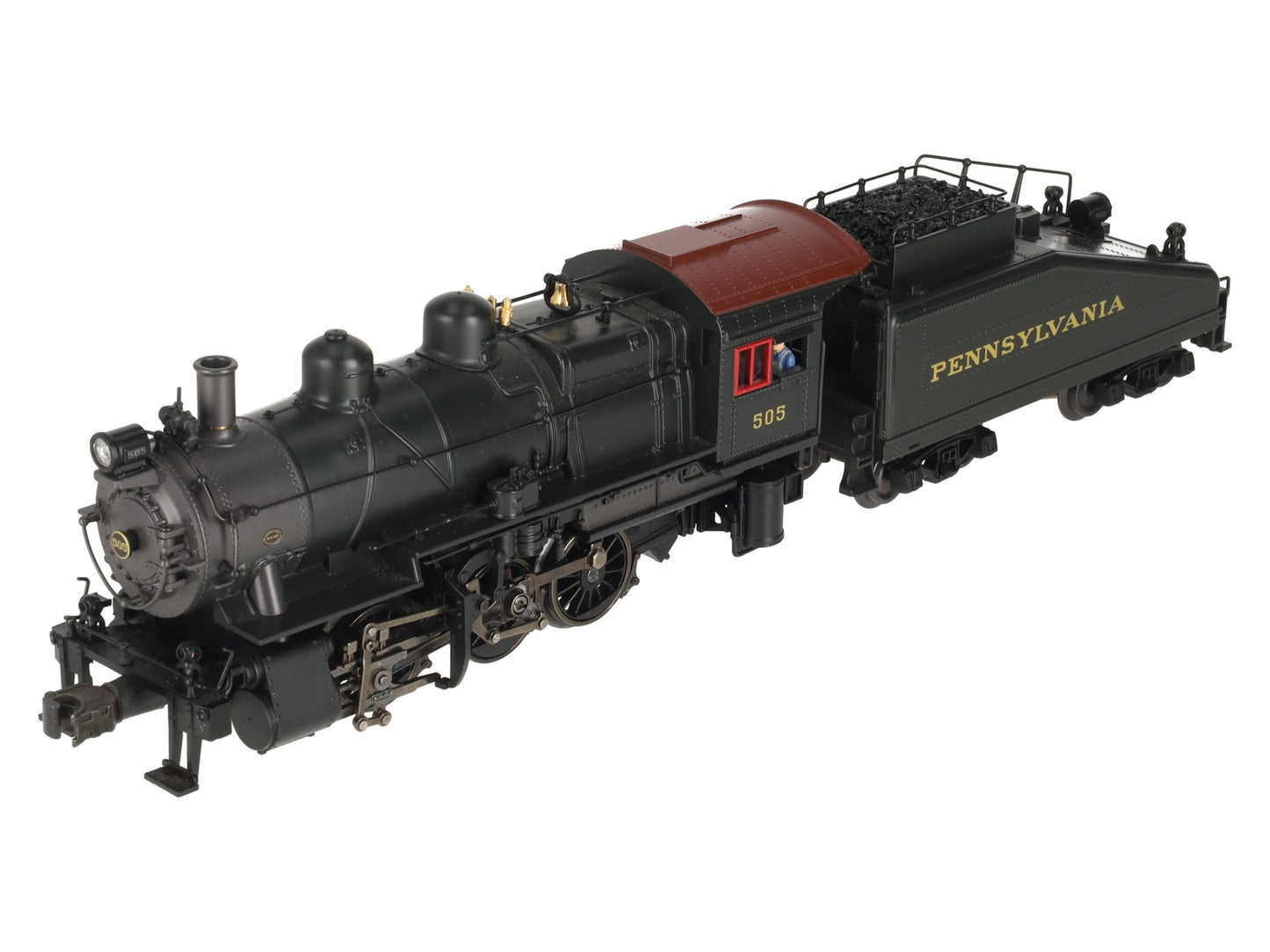 K-Line K3480-0001 O Gauge Pennsylvania 0-6-0 B6 Steam Switcher #505 w/Railsounds EX/Box