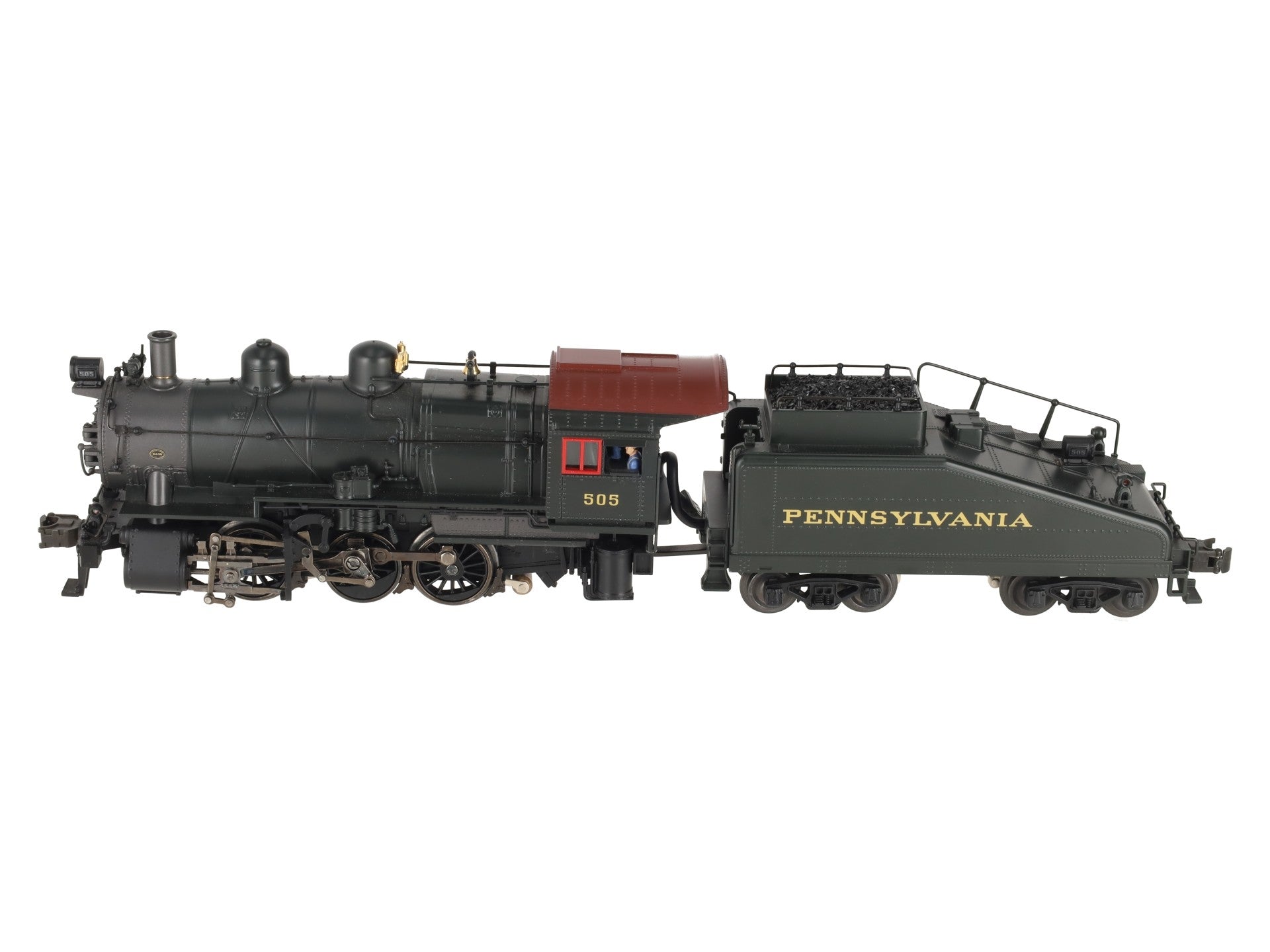 K-Line K3480-0001 O Gauge Pennsylvania 0-6-0 B6 Steam Switcher #505 w/Railsounds EX/Box
