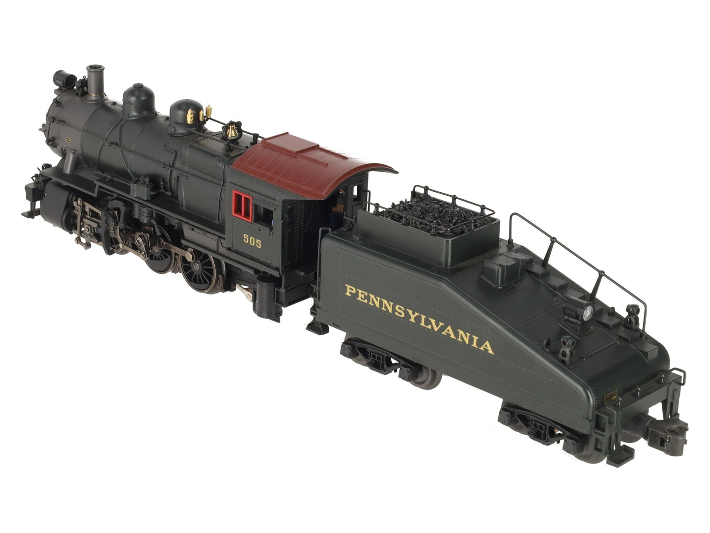 K-Line K3480-0001 O Gauge Pennsylvania 0-6-0 B6 Steam Switcher #505 w/Railsounds EX/Box