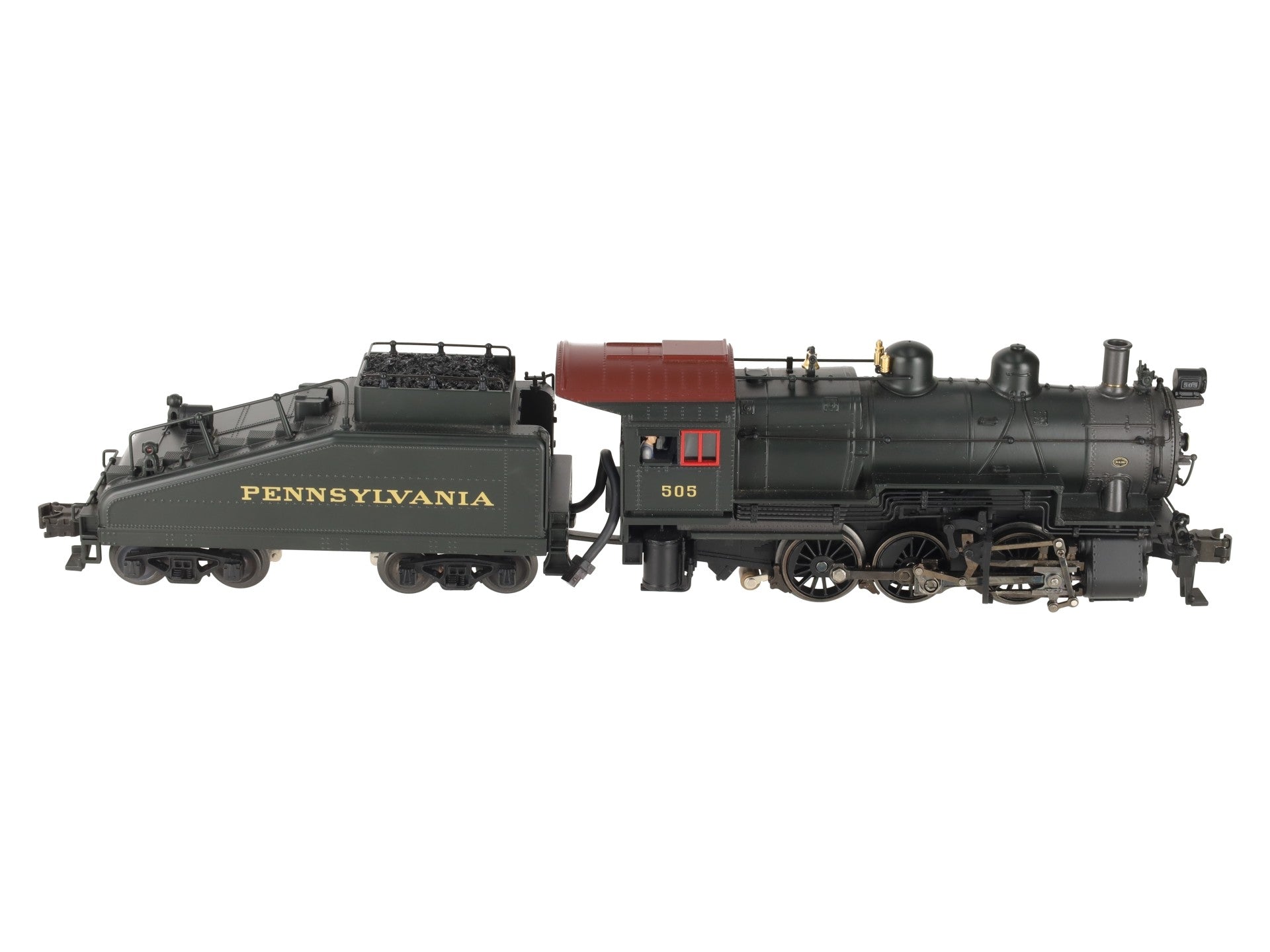 K-Line K3480-0001 O Gauge Pennsylvania 0-6-0 B6 Steam Switcher #505 w/Railsounds EX/Box