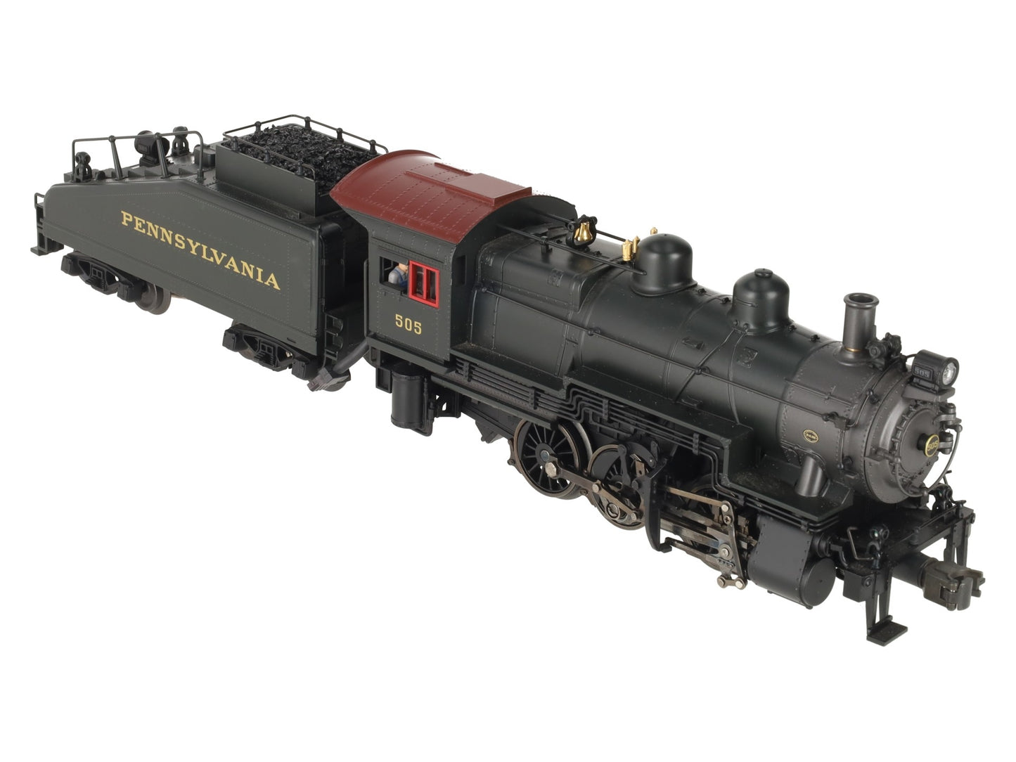 K-Line K3480-0001 O Gauge Pennsylvania 0-6-0 B6 Steam Switcher #505 w/Railsounds EX/Box