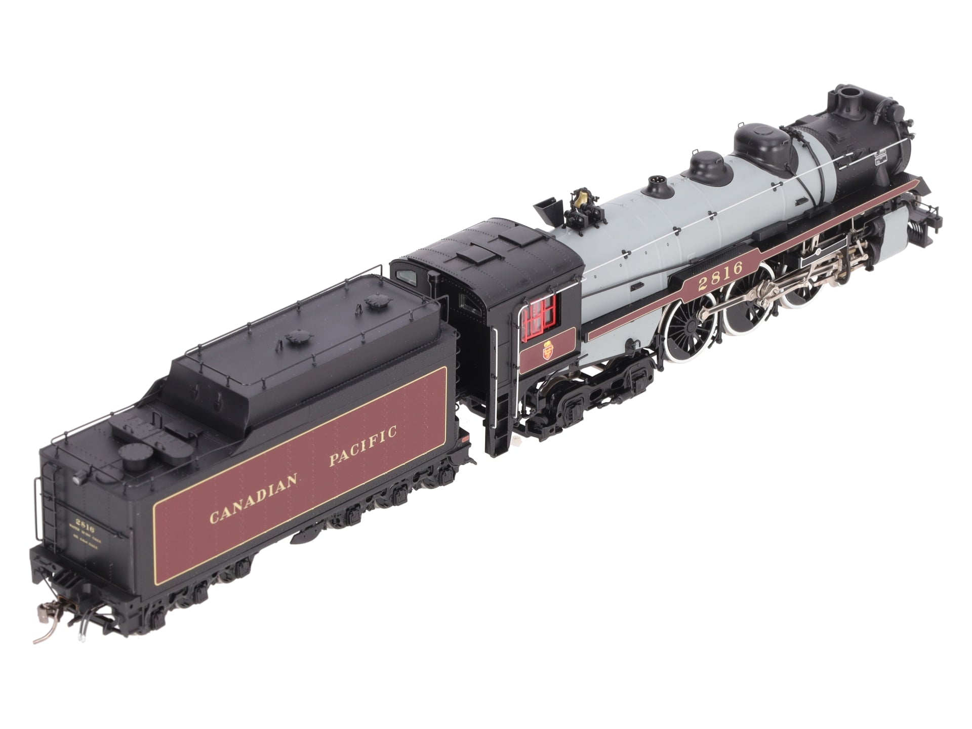 Rapido Trains 601516 HO CP H1b 4-6-4 Hudson Steam Locomotive DCC/Sound #2816 EX/Box