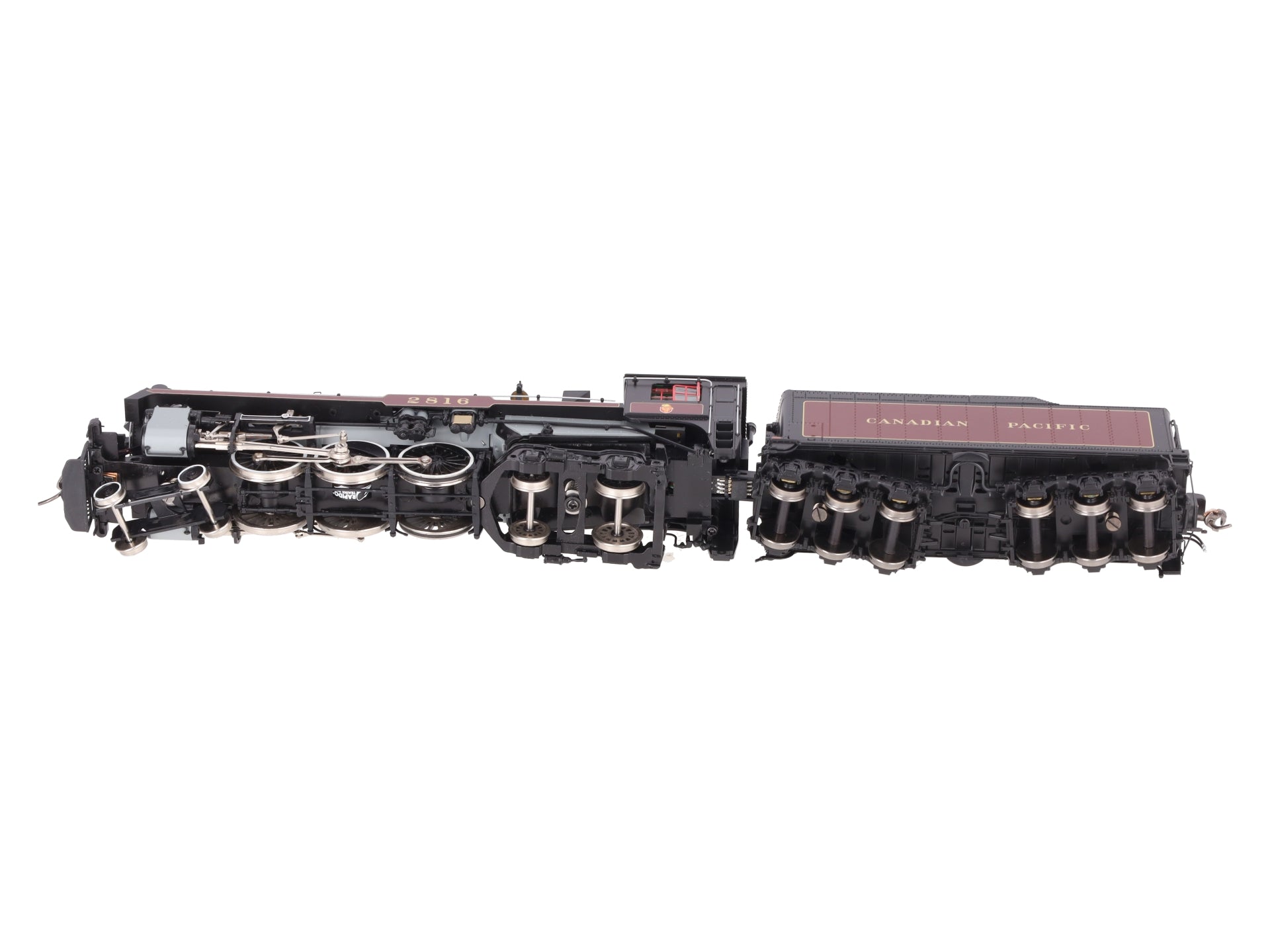 Rapido Trains 601516 HO CP H1b 4-6-4 Hudson Steam Locomotive DCC/Sound #2816 EX/Box