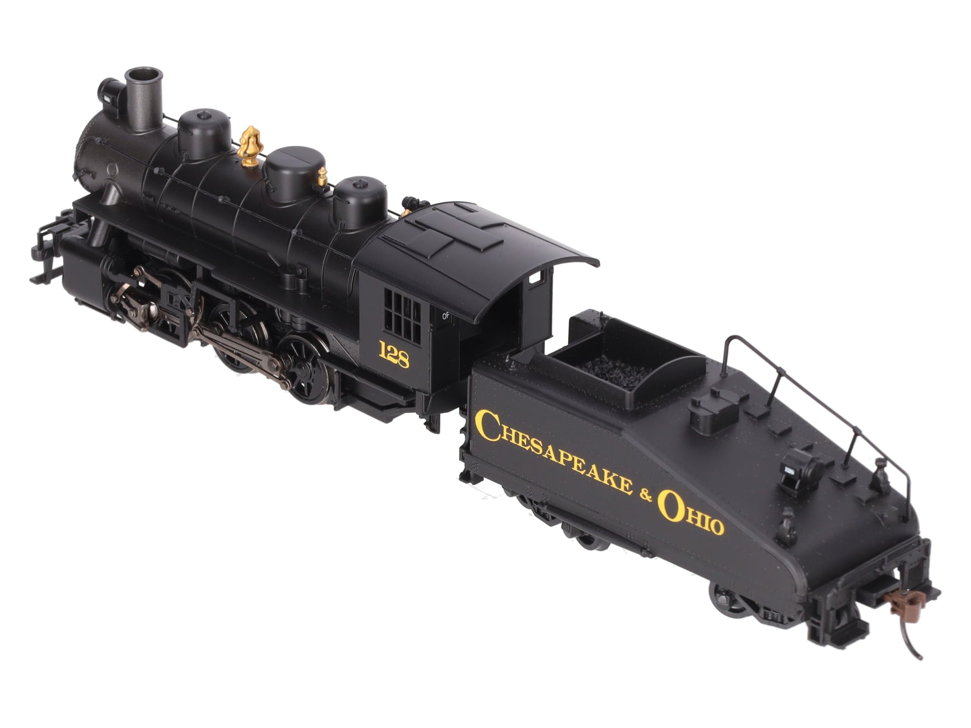 Bachmann 51612 HO Chesapeake & Ohio USRA 0-6-0 Steam Locomotive with Smoke #128 LN/Box