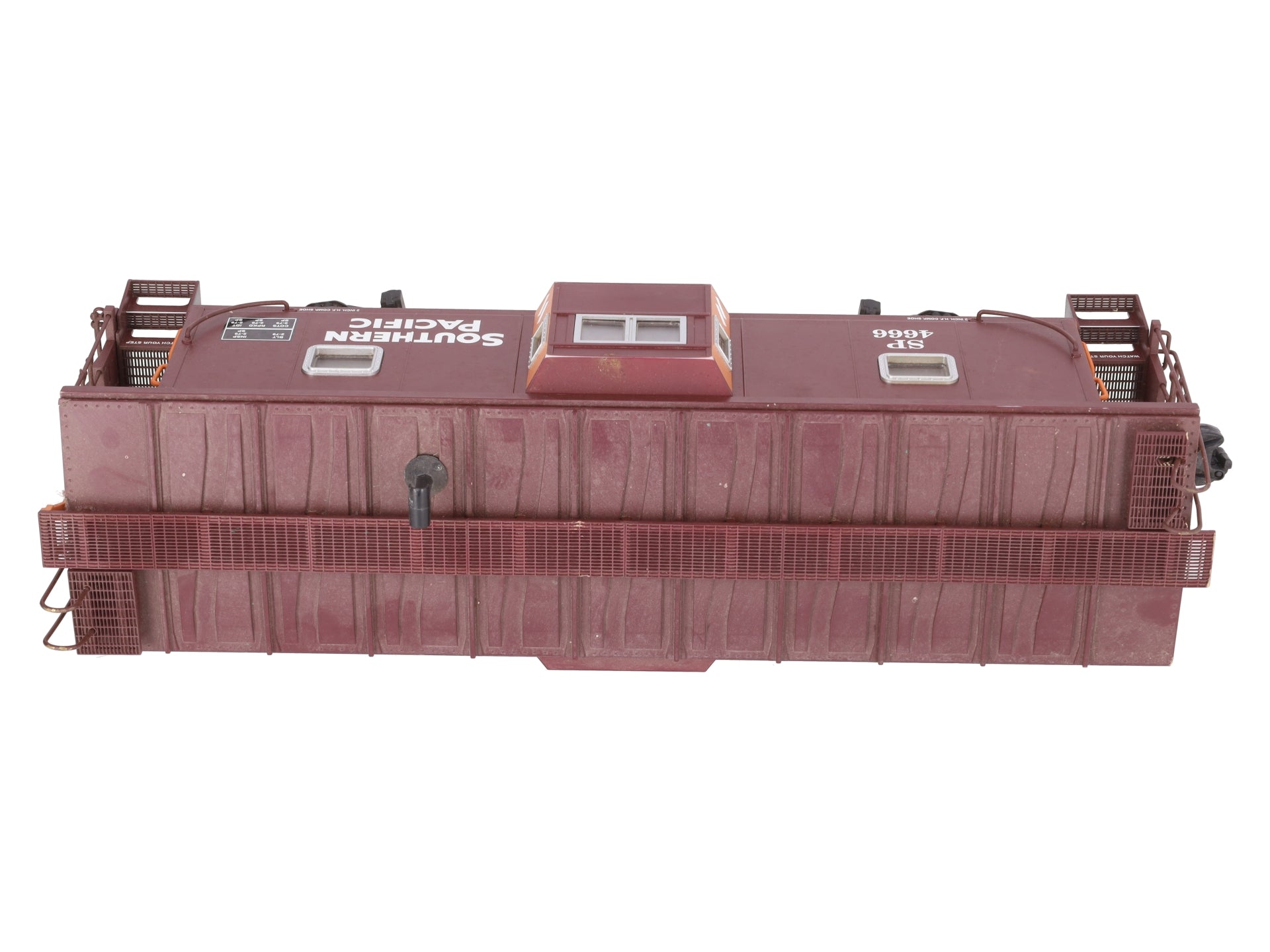 USA Trains R12052 G Southern Pacific Illuminated Bay Window Caboose VG