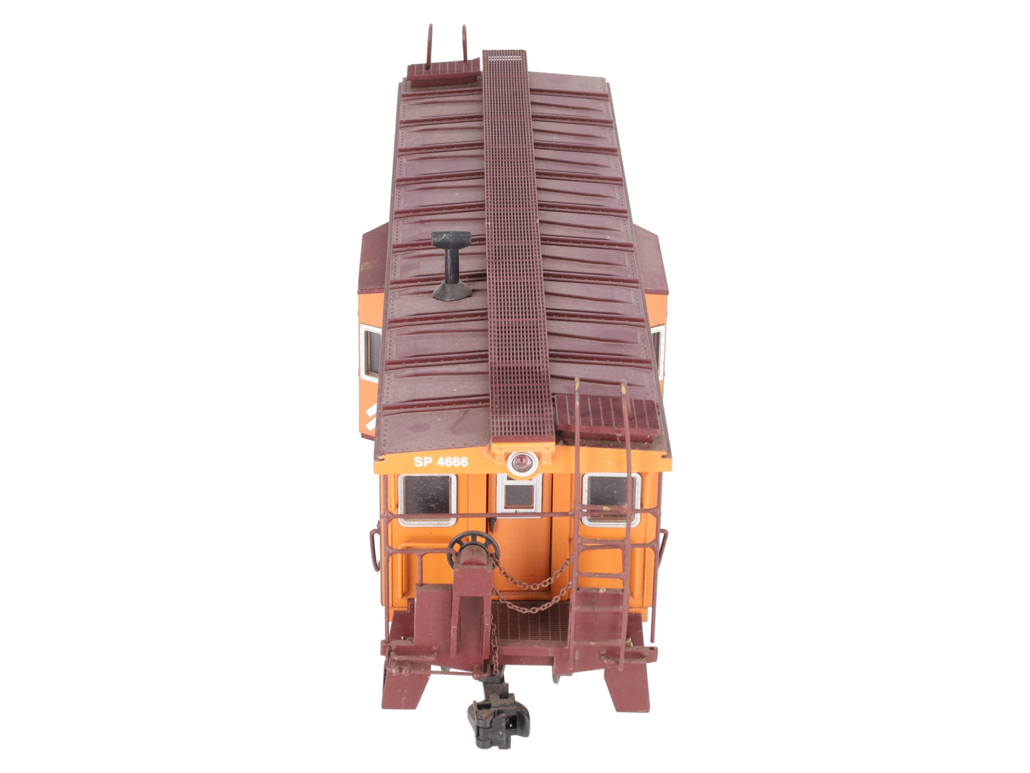 USA Trains R12052 G Southern Pacific Illuminated Bay Window Caboose VG