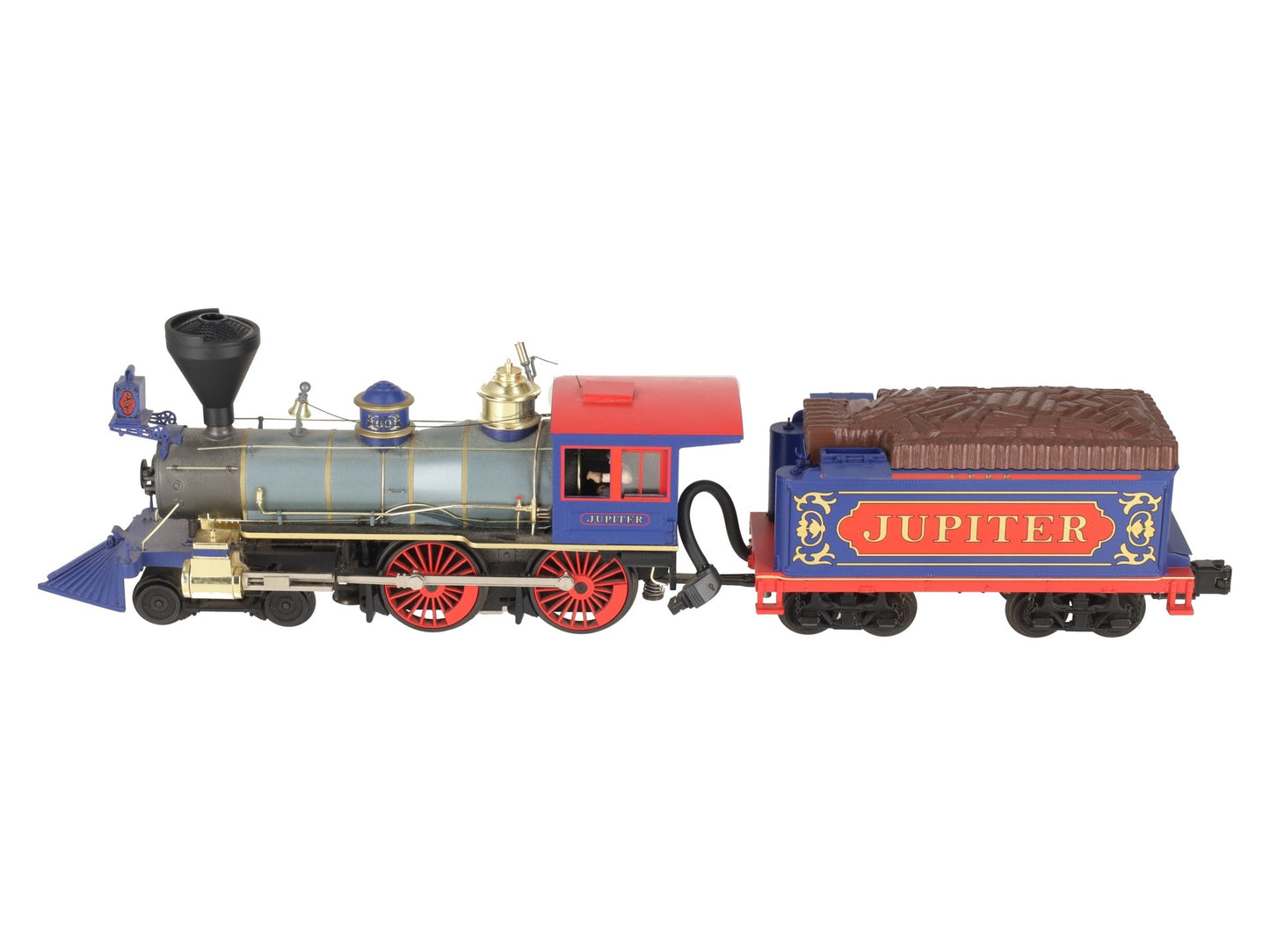 MTH 20-3237-1 O Central Pacific 4-4-0 American Steam Locomotive & Tender #60