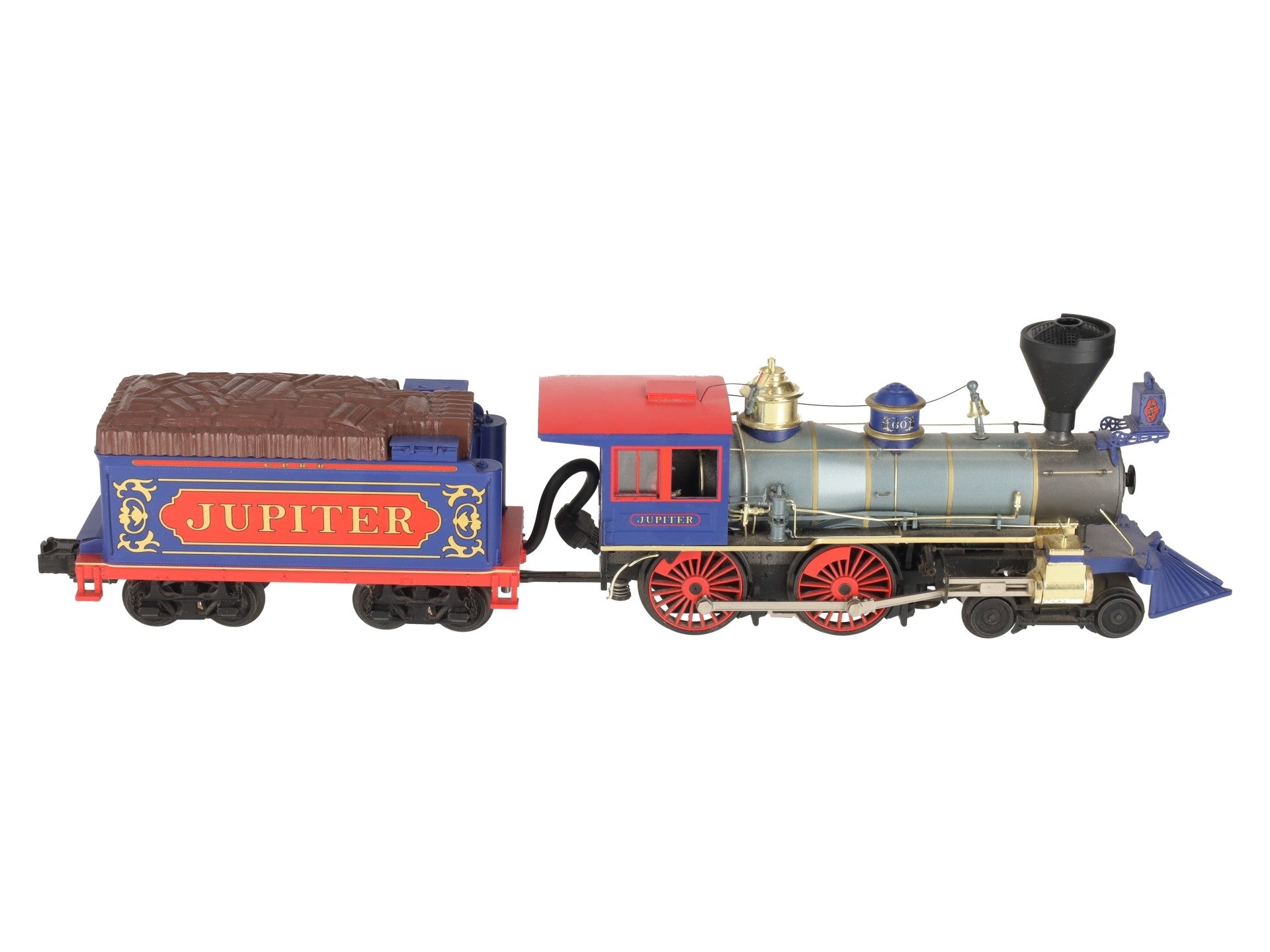 MTH 20-3237-1 O Central Pacific 4-4-0 American Steam Locomotive & Tender #60