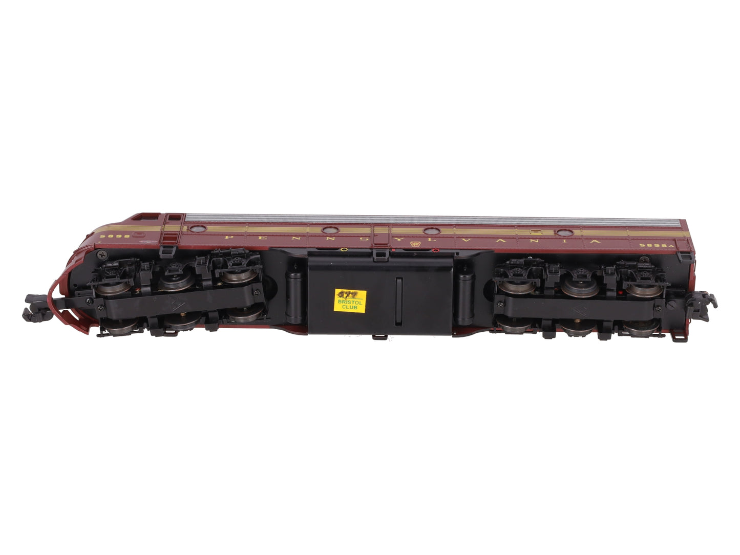 American Models S Pennsylvania EMD E8 A.C. Hi-Rail Diesel Locomotive #5894A EX/Box