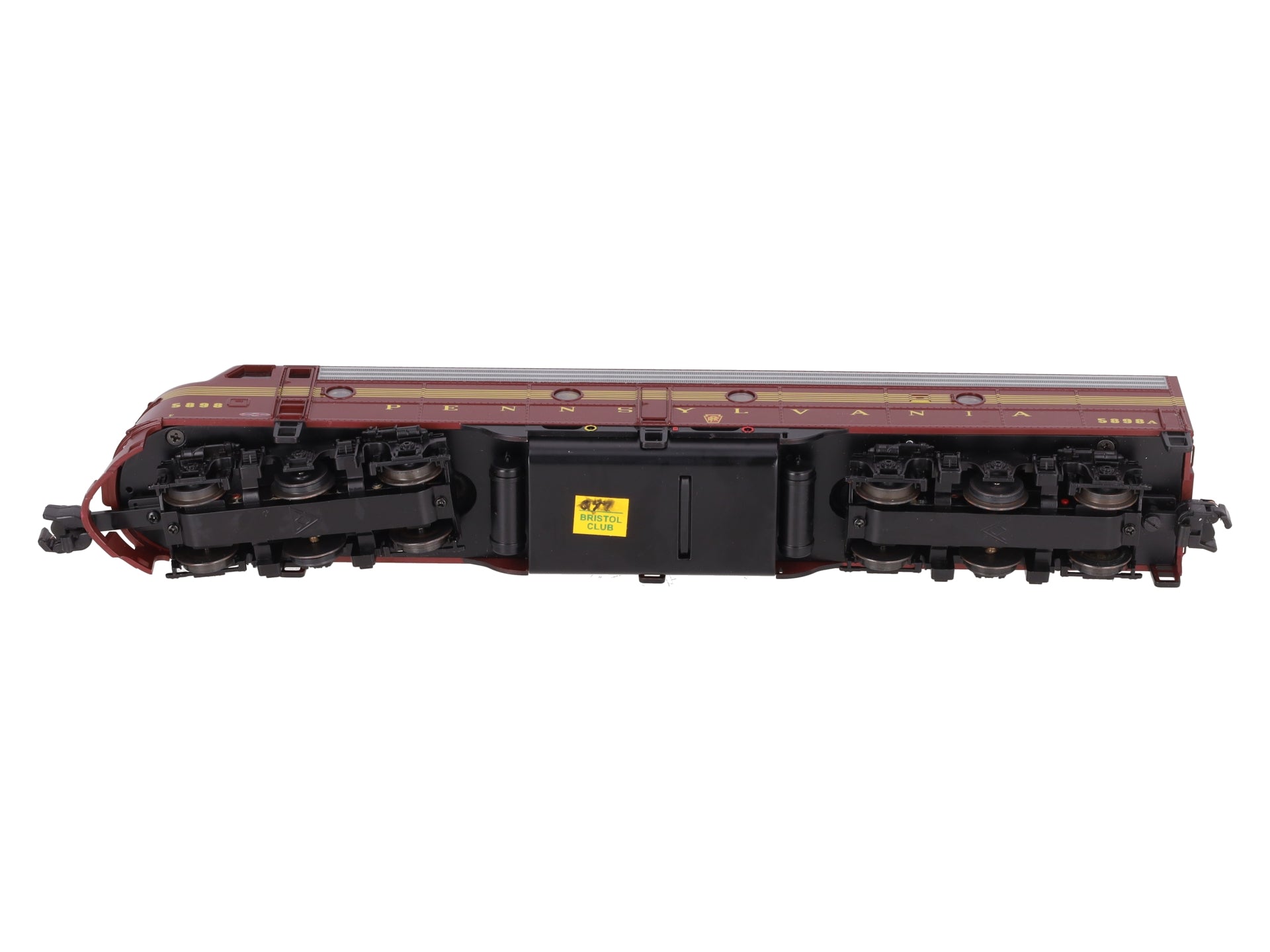 American Models S Pennsylvania EMD E8 A.C. Hi-Rail Diesel Locomotive #5894A EX/Box