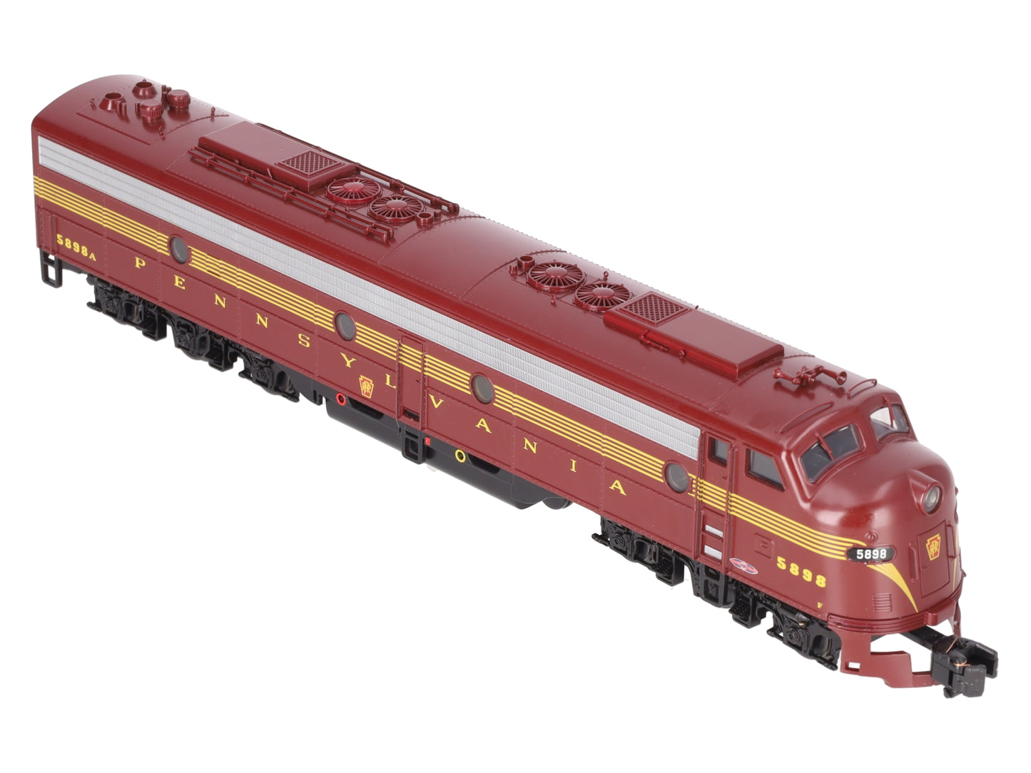 American Models S Pennsylvania EMD E8 A.C. Hi-Rail Diesel Locomotive #5894A EX/Box