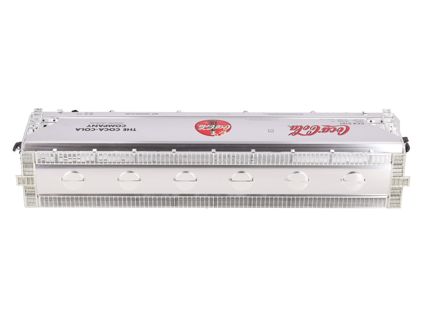 K-Line K6244-5101 O Gauge Coca-Cola Aluminum 4 Bay Hopper Car #5101 LN/Box