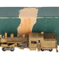 Pacific Fast Mail BRASS HO Unpainted Steam Logging Heisler 2-TRUCK Locomotive EX