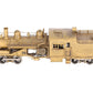 Pacific Fast Mail BRASS HO Unpainted Steam Logging Heisler 2-TRUCK Locomotive EX