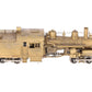 Pacific Fast Mail BRASS HO Unpainted Steam Logging Heisler 2-TRUCK Locomotive EX
