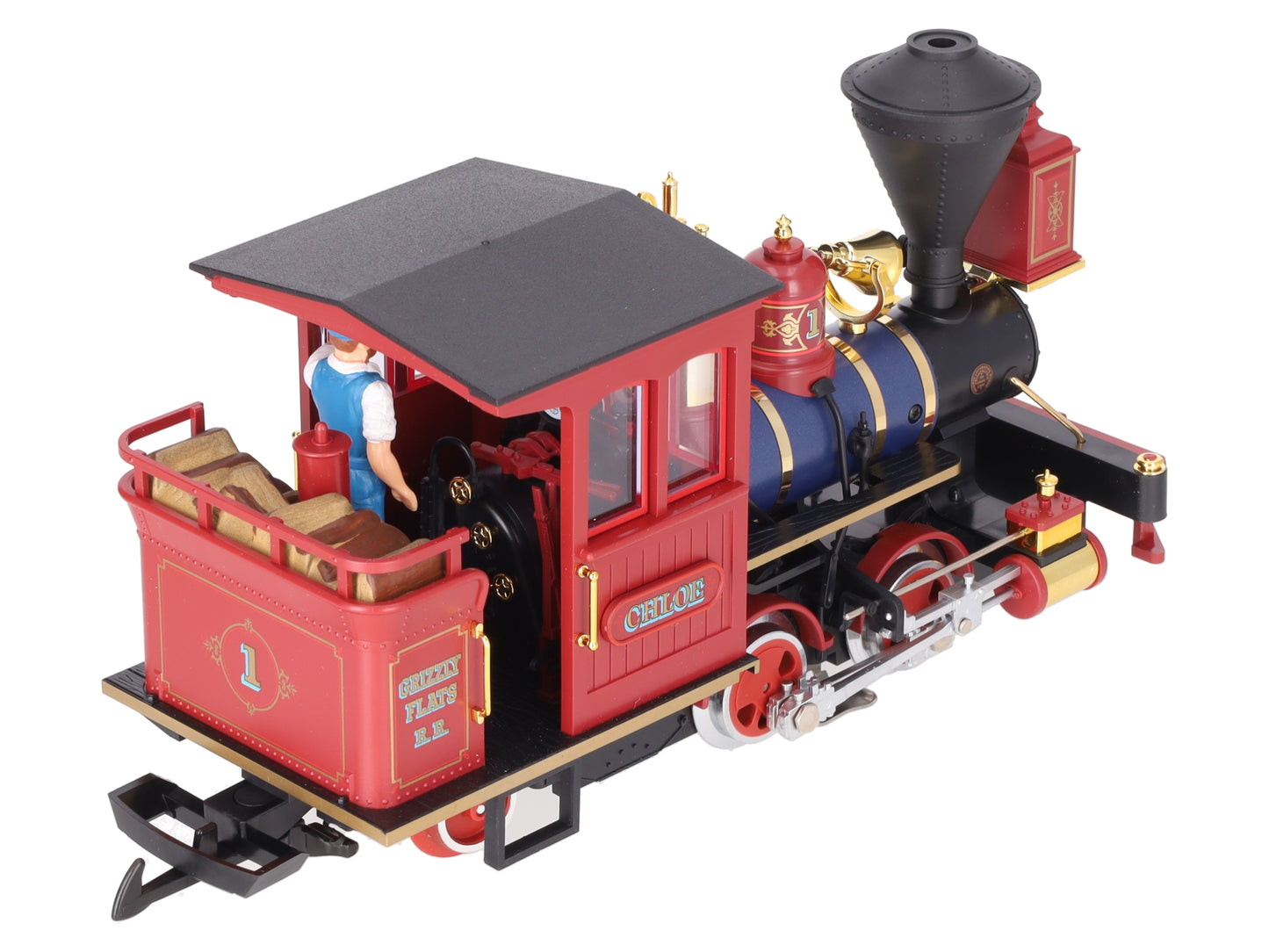 LGB 20130 G Scale Grizzly Flats Chloe Steam Locomotive EX/Box