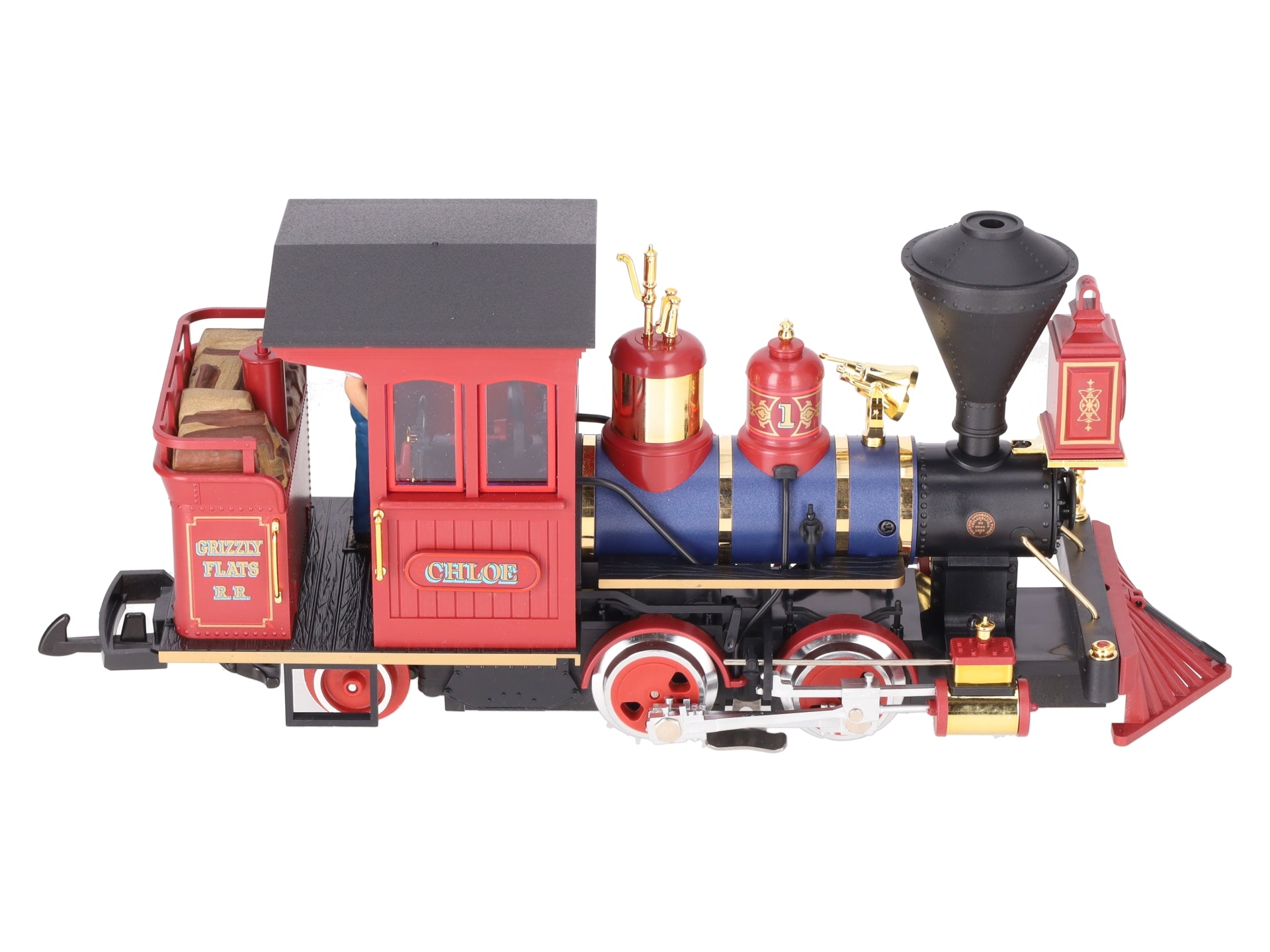 LGB 20130 G Scale Grizzly Flats Chloe Steam Locomotive EX/Box