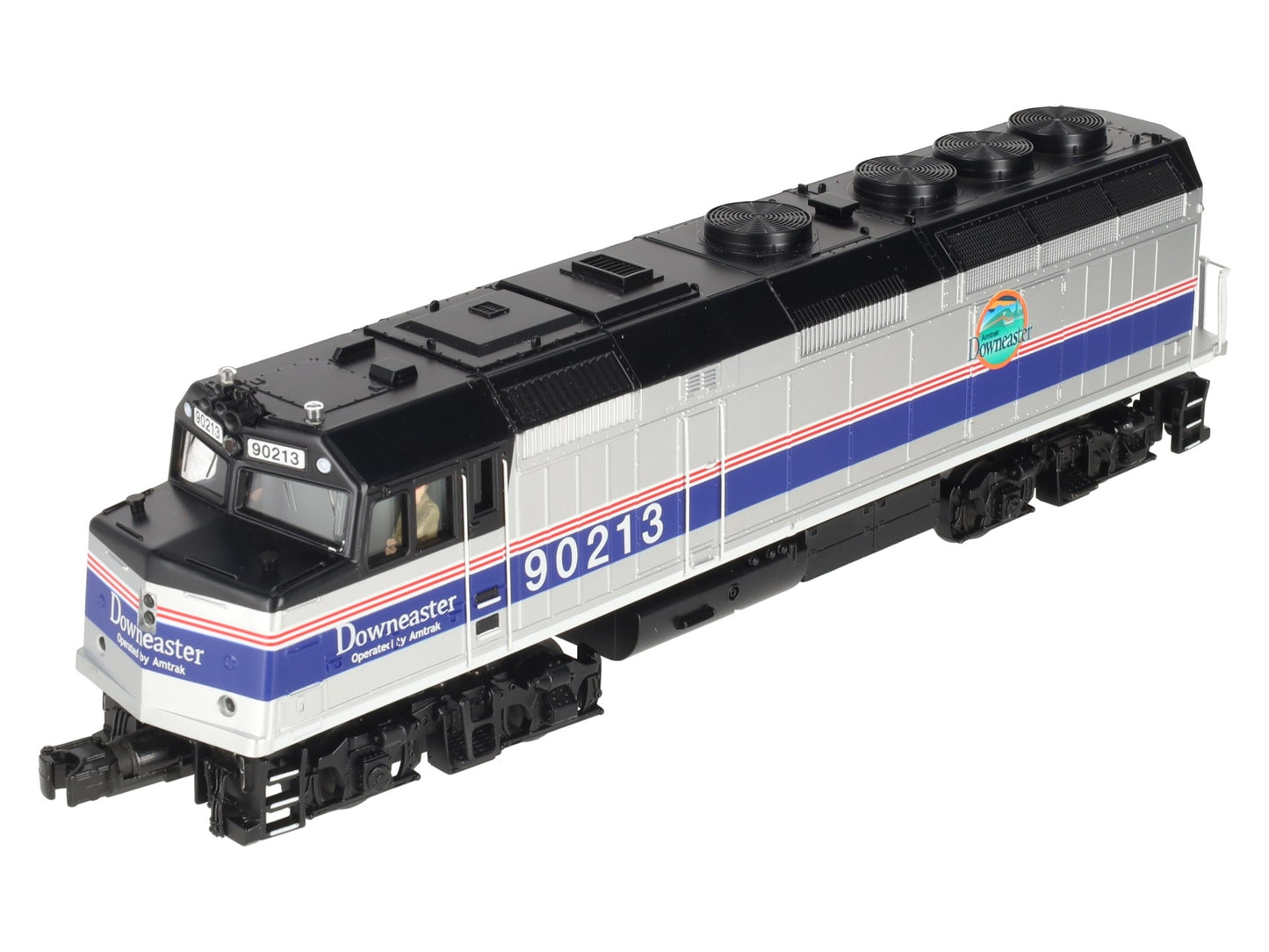 MTH 30-20469-1 O Amtrak (Downeaster) F40ph Diesel Engine #90213 w/ PS3 EX/Box