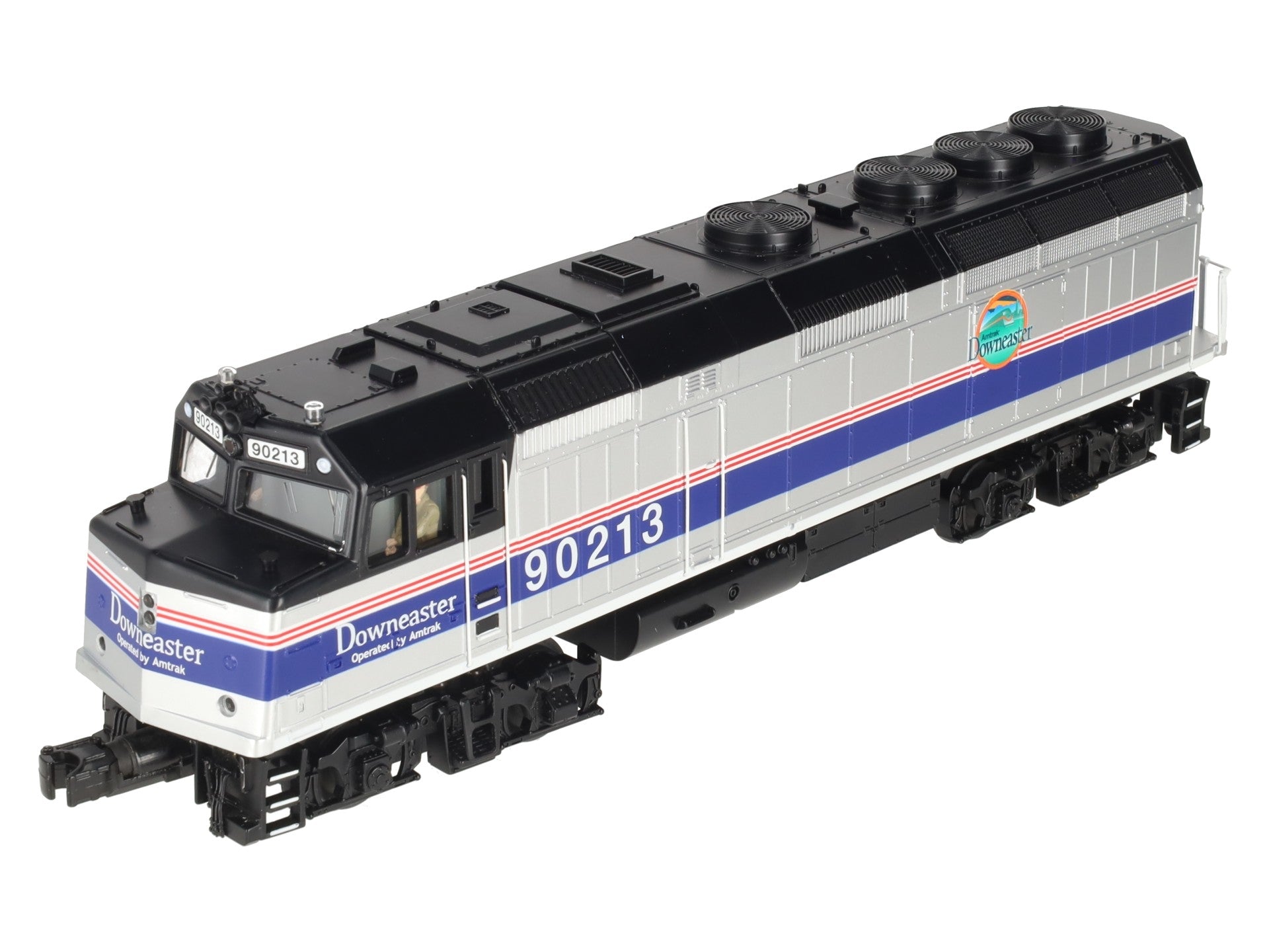 MTH 30-20469-1 O Amtrak (Downeaster) F40ph Diesel Engine #90213 w/ PS3 EX/Box