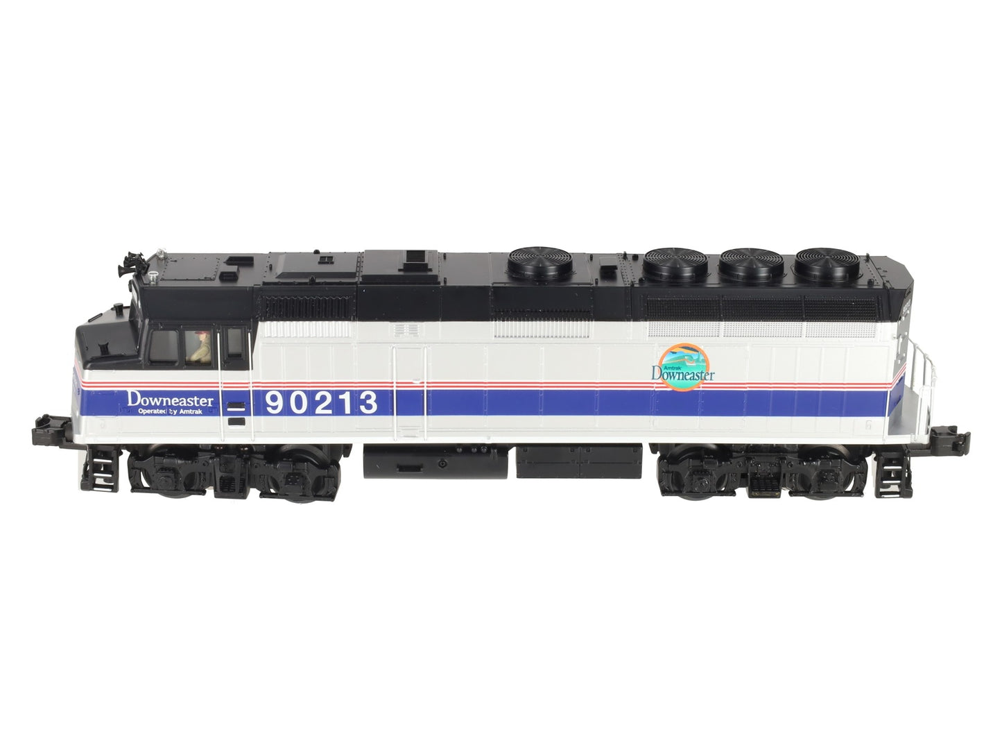MTH 30-20469-1 O Amtrak (Downeaster) F40ph Diesel Engine #90213 w/ PS3 EX/Box